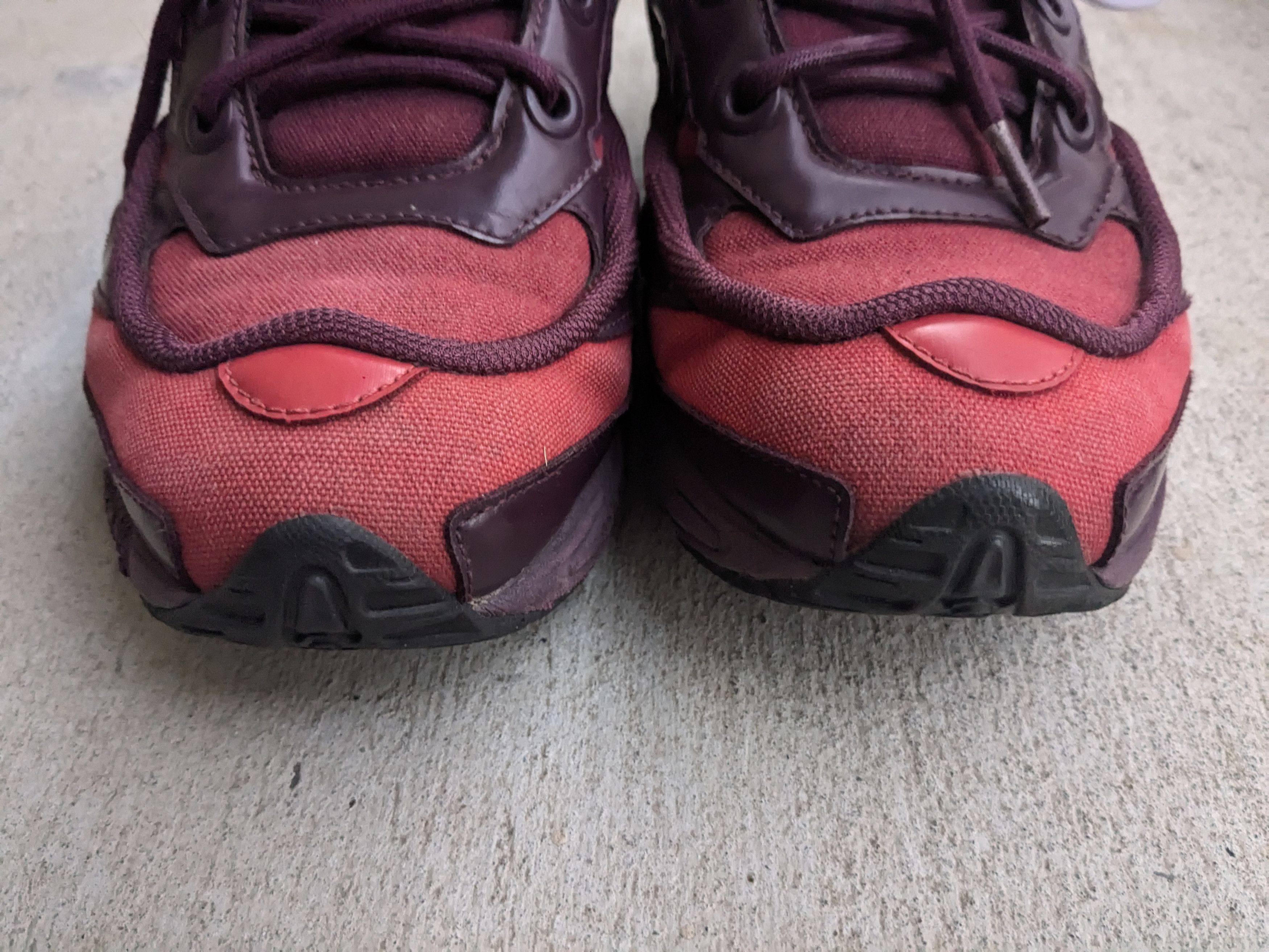 Adidas × Raf Simons Adidas Ozweego 3 Raf Simons Burgundy Red 8.5 B22538 Size US 8.5 / EU 41-42 - 2 Thumbnail