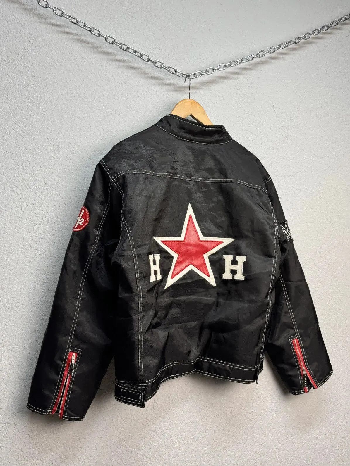 Harley Davidson Harrison Racing Jacket Big Star Nascar Ferrari bomber F1 Size US XL / EU 56 / 4 - 12 Thumbnail