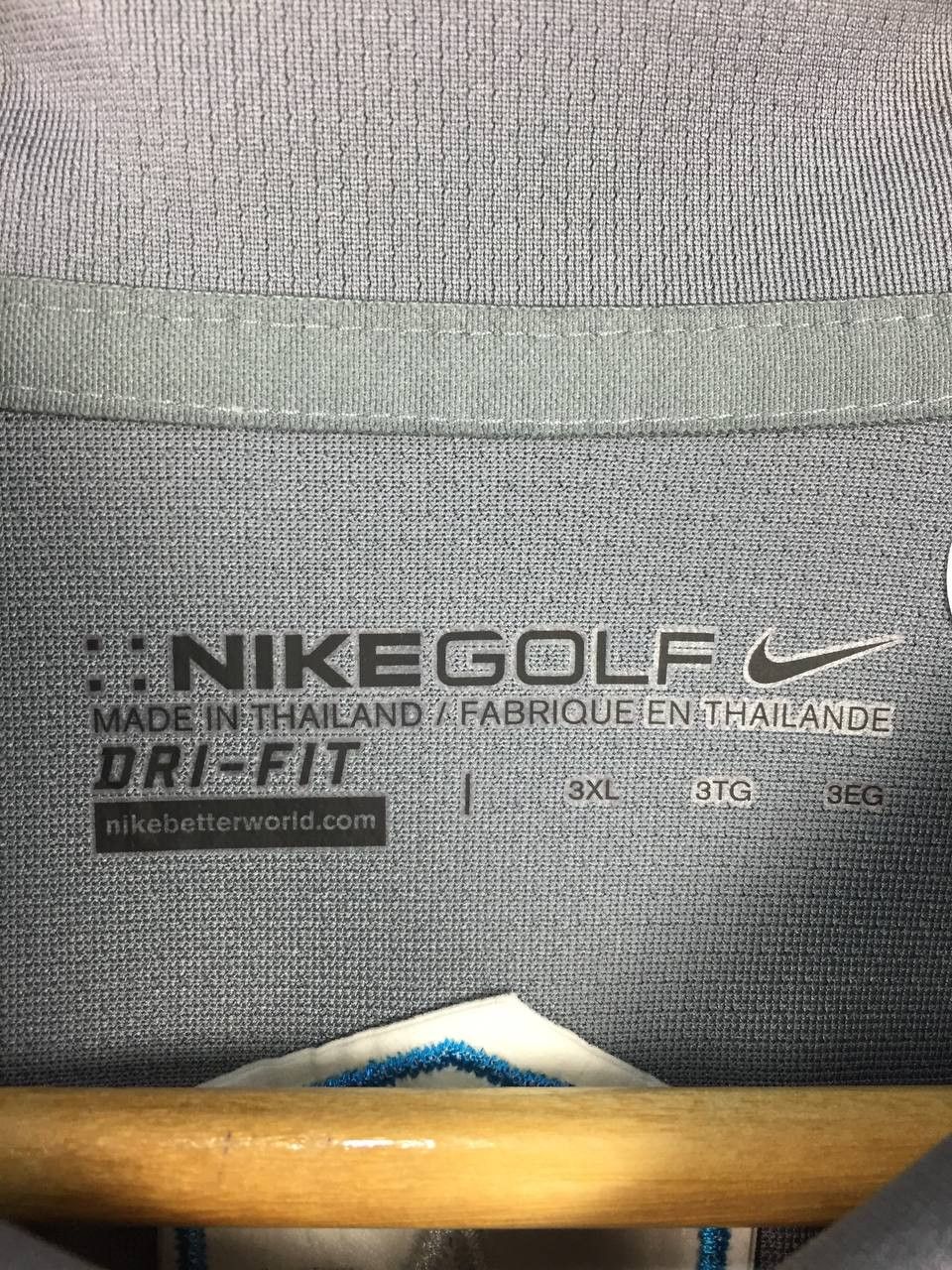 Nike × Vintage Nike Golf Dri-Fit North Star Authorized Affiliate Polo Tee Size US XXL / EU 58 / 5 - 8 Thumbnail