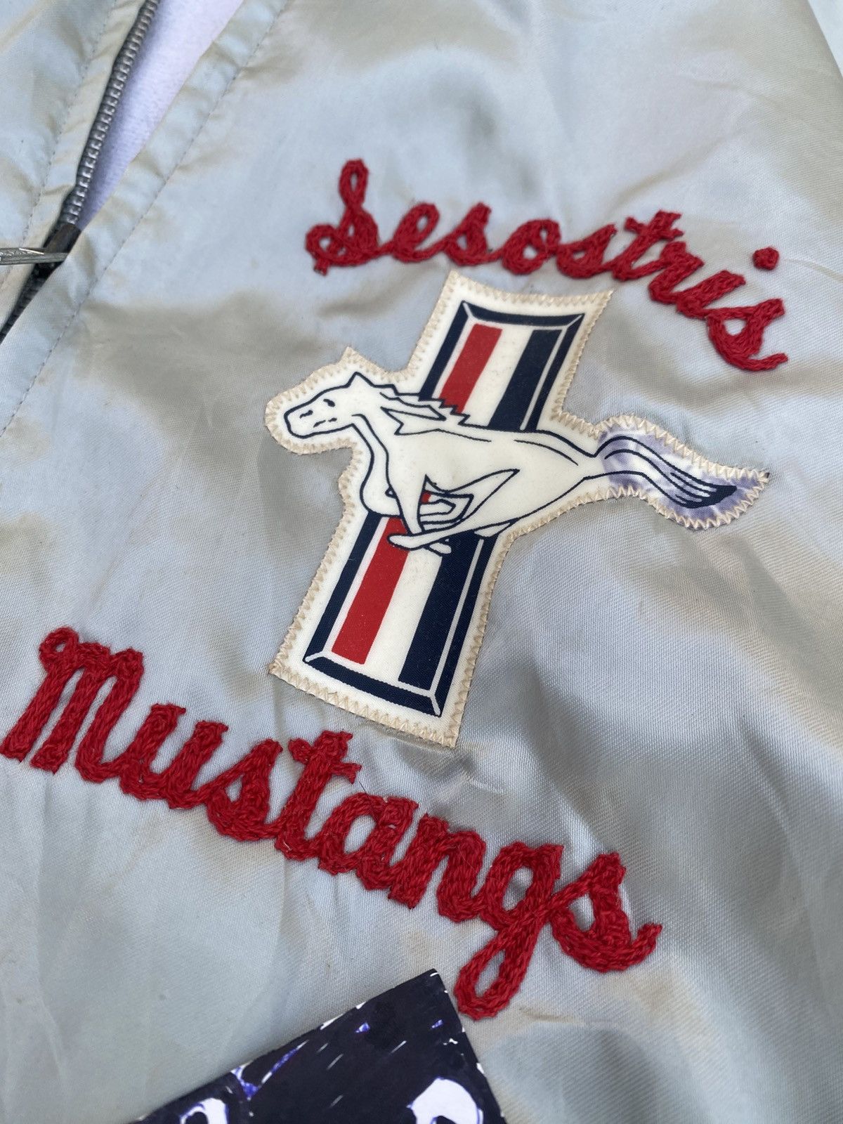 Mustang × Vintage Vintage Mustang king louie satin zip up Size US M / EU 48-50 / 2 - 3 Thumbnail