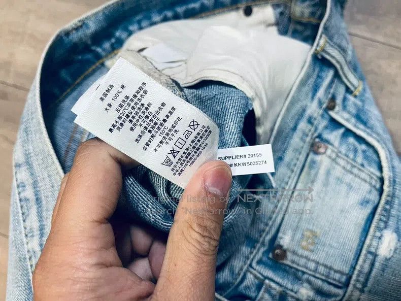 RRL Ralph Lauren RRL Ralph Lauren Light colored denim is worn out, washed a Size US 34 / EU 50 - 5 Thumbnail