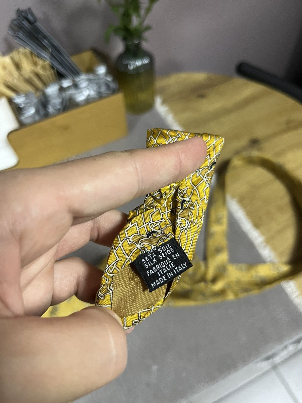 Yves Saint Laurent Vintage Yves Saint Laurent Tie Size ONE SIZE - 3 Thumbnail