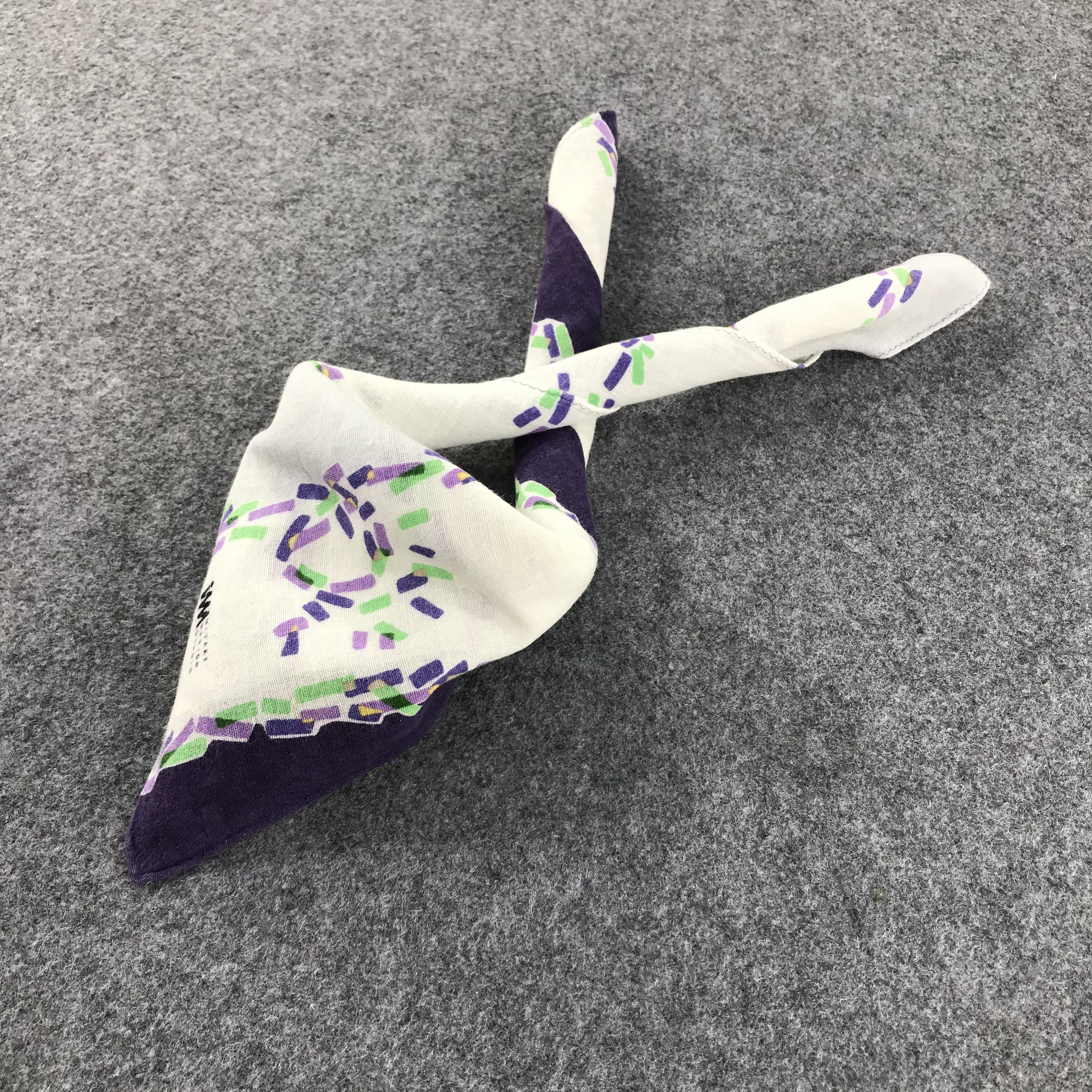 Issey Miyake Issey Miyake Handkerchief Neckerchief Bandana H279 Size ONE SIZE - 3 Thumbnail