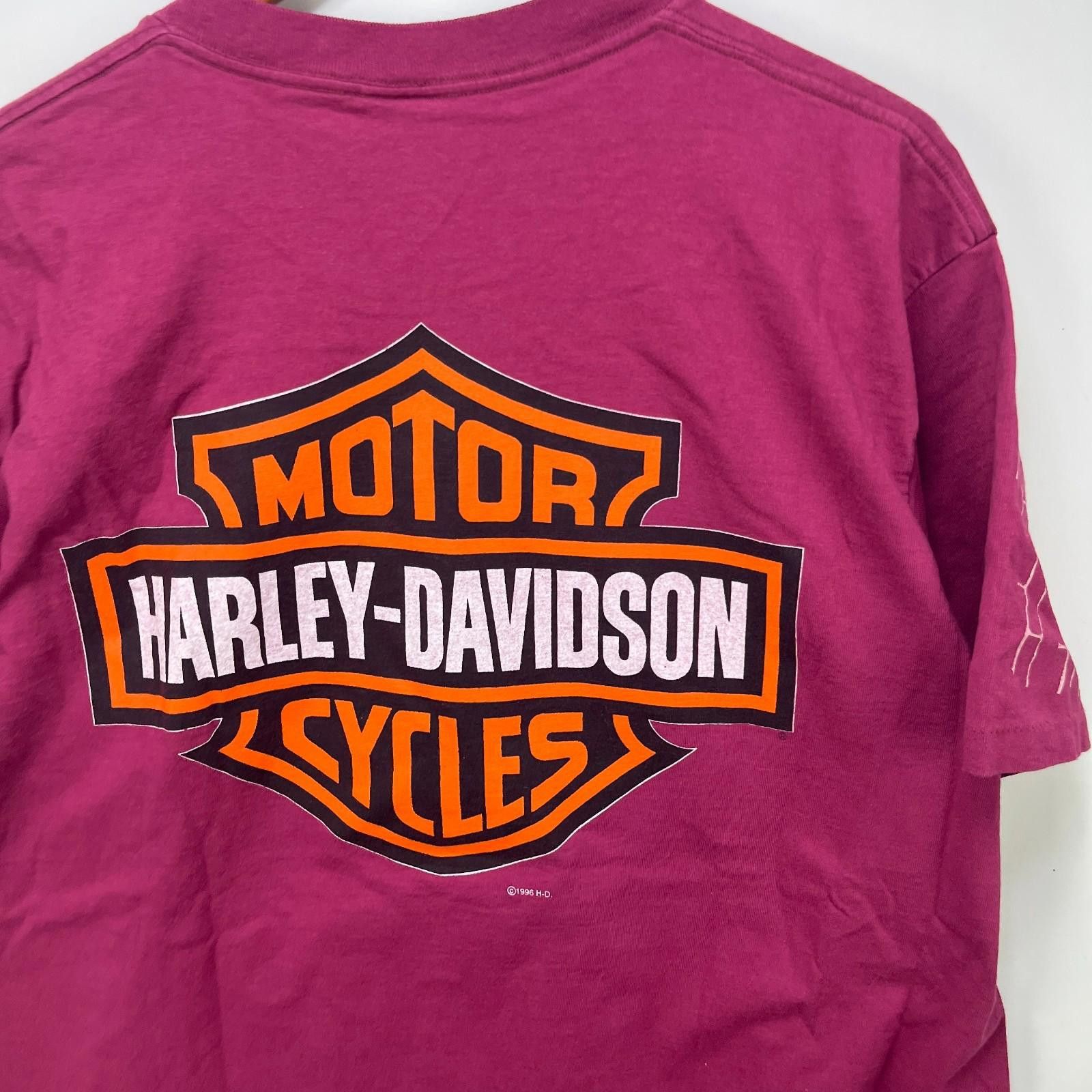 Harley Davidson Vintage 1995 Harley Davidson AOP All Over Print T Shirt 2XL Size US XXL / EU 58 / 5 - 9 Thumbnail