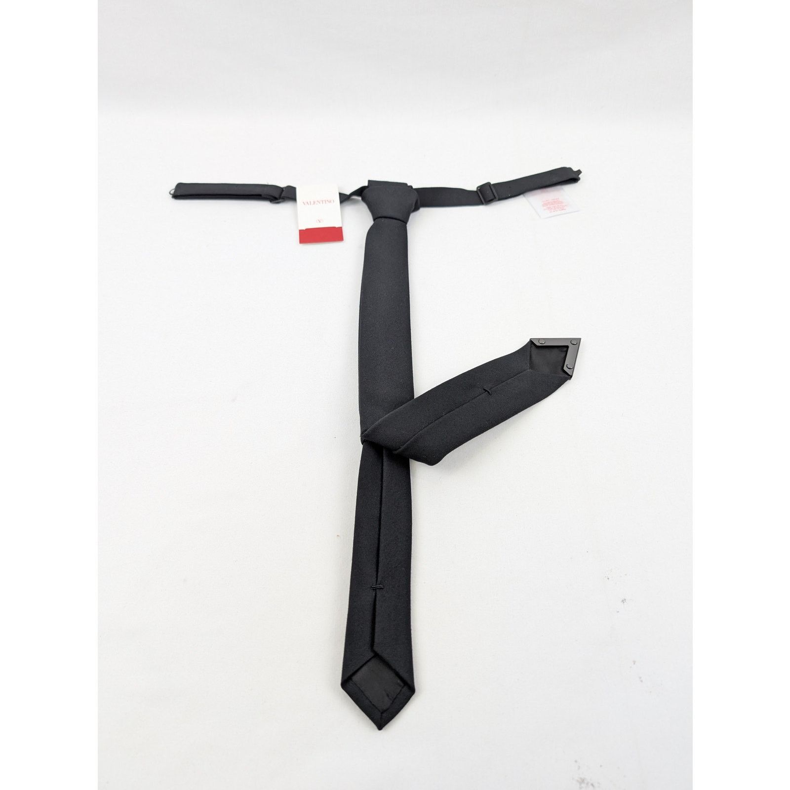 Valentino o1rshd1 Size: OS / Tie in Black Size ONE SIZE - 11 Thumbnail