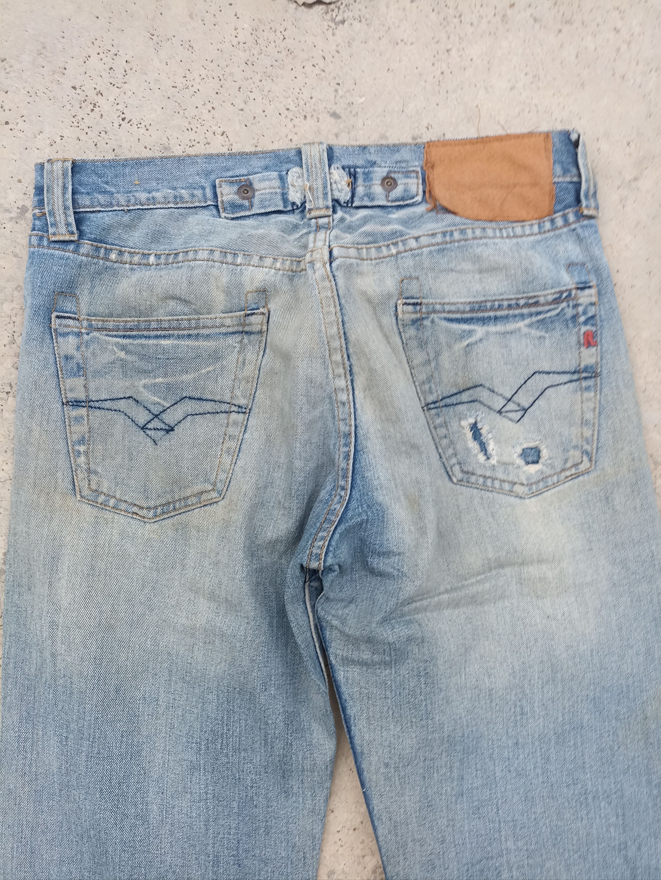 Replay Vintage Replay Jeans distressed denim Size US 30 / EU 46 - 8 Thumbnail