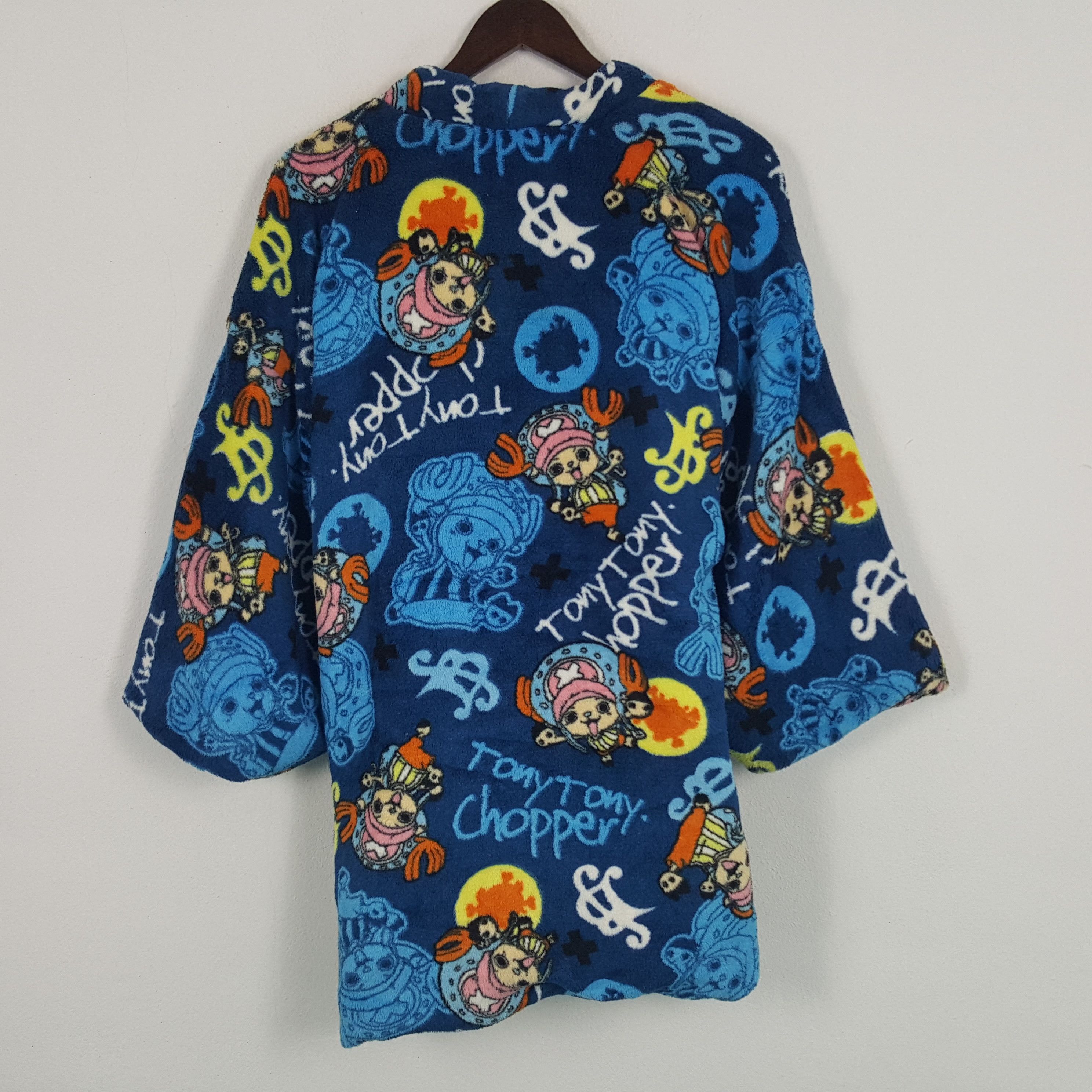 One Piece × Vintage One Piece Japanese Anime Velvet Kimono Japanese Jacket Size US M / EU 48-50 / 2 - 3 Thumbnail