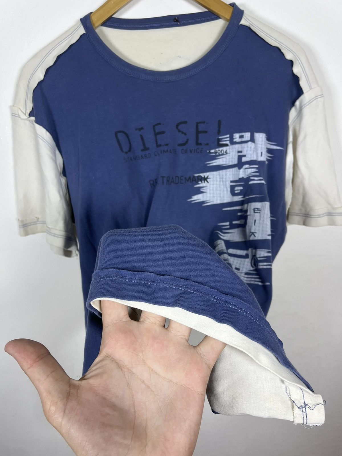 Diesel Diesel Avant-Garde T-Shirt Vintage Streetwear Y2K Size US L / EU 52-54 / 3 - 7 Thumbnail