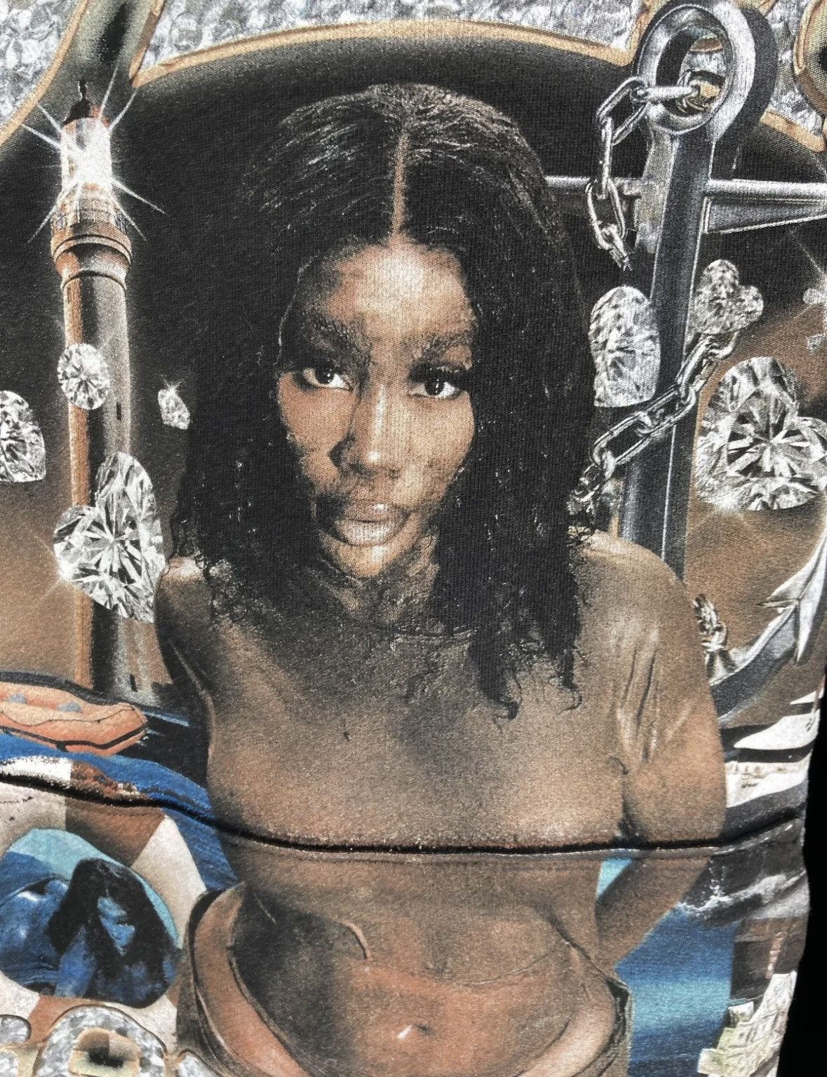 Top Dawg Entertainment SZA SOS Tour Hoodie in Medium Size US M / EU 48-50 / 2 - 2 Thumbnail