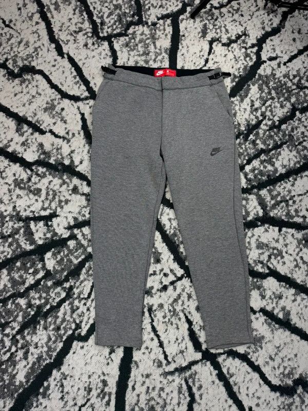 Nike Nike Tech Fleece Tracksuit Pants Gray M Size US 32 / EU 48 - 2 Thumbnail