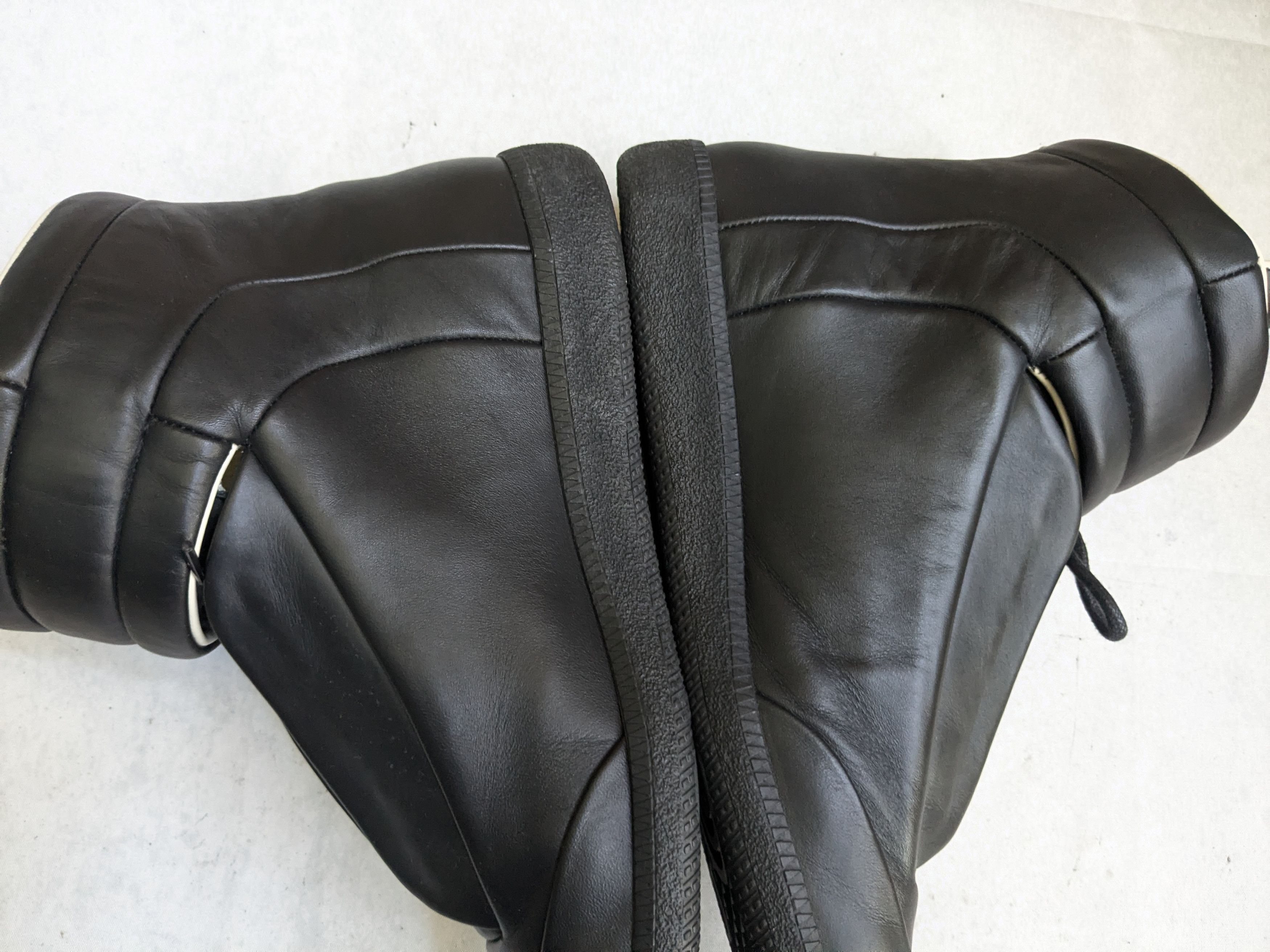 Maison Margiela Maison Margiela Future Black 12 45 High Tops Leather Size US 12 / EU 45 - 11 Thumbnail
