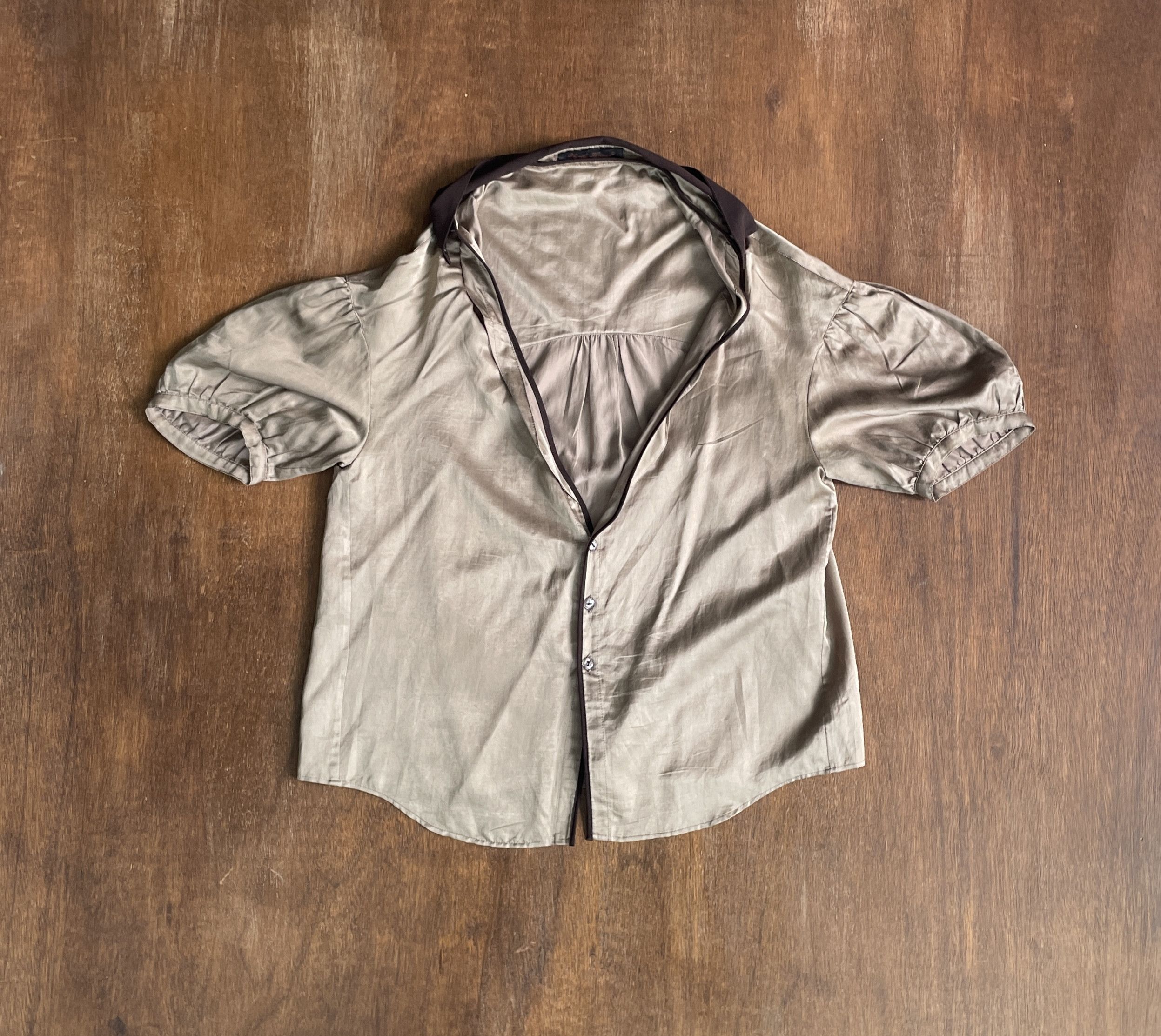 Undercover UNDERCOVER Jun Takahashi Silk Top Size S / US 4 / IT 40 - 1 Thumbnail