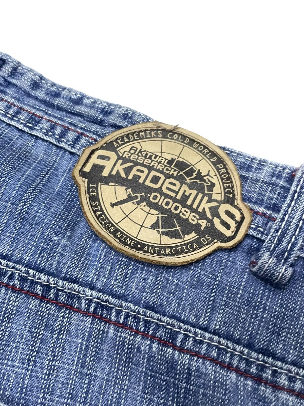 Akademiks × JNCO × Southpole Vintage Akademiks layered Paneled Poems Baggy Loose Jeans Size US 34 / EU 50 - 20 Thumbnail