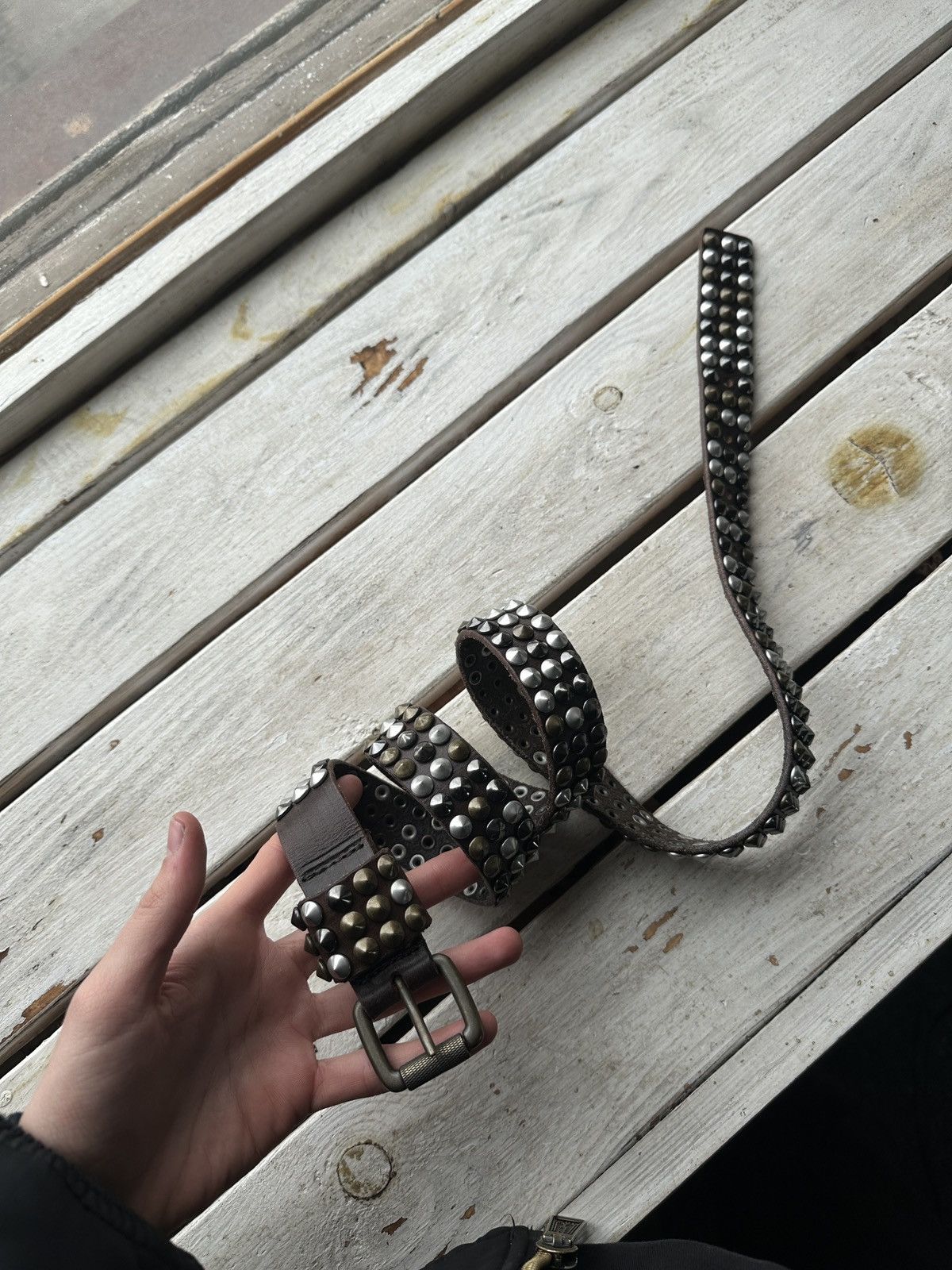 🚨LIEBESKIND Crazy Metal Belt Drip Japanese Hype bb Simon