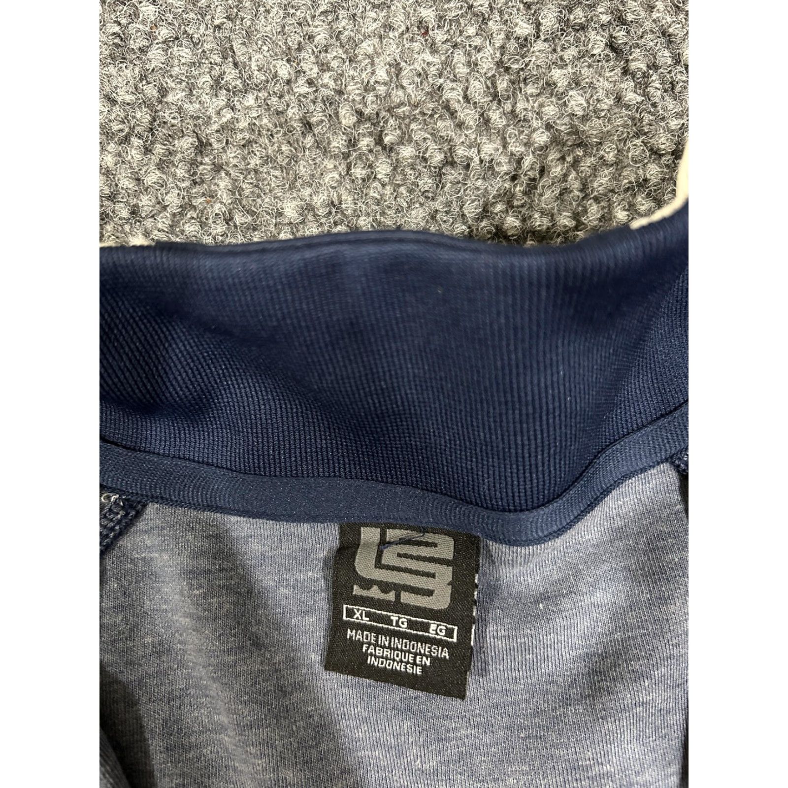 Nike Nike Track Jacket Mens XL Navy Blue Full Zip Patch Retro Vintage Size US XL / EU 56 / 4 - 5 Thumbnail