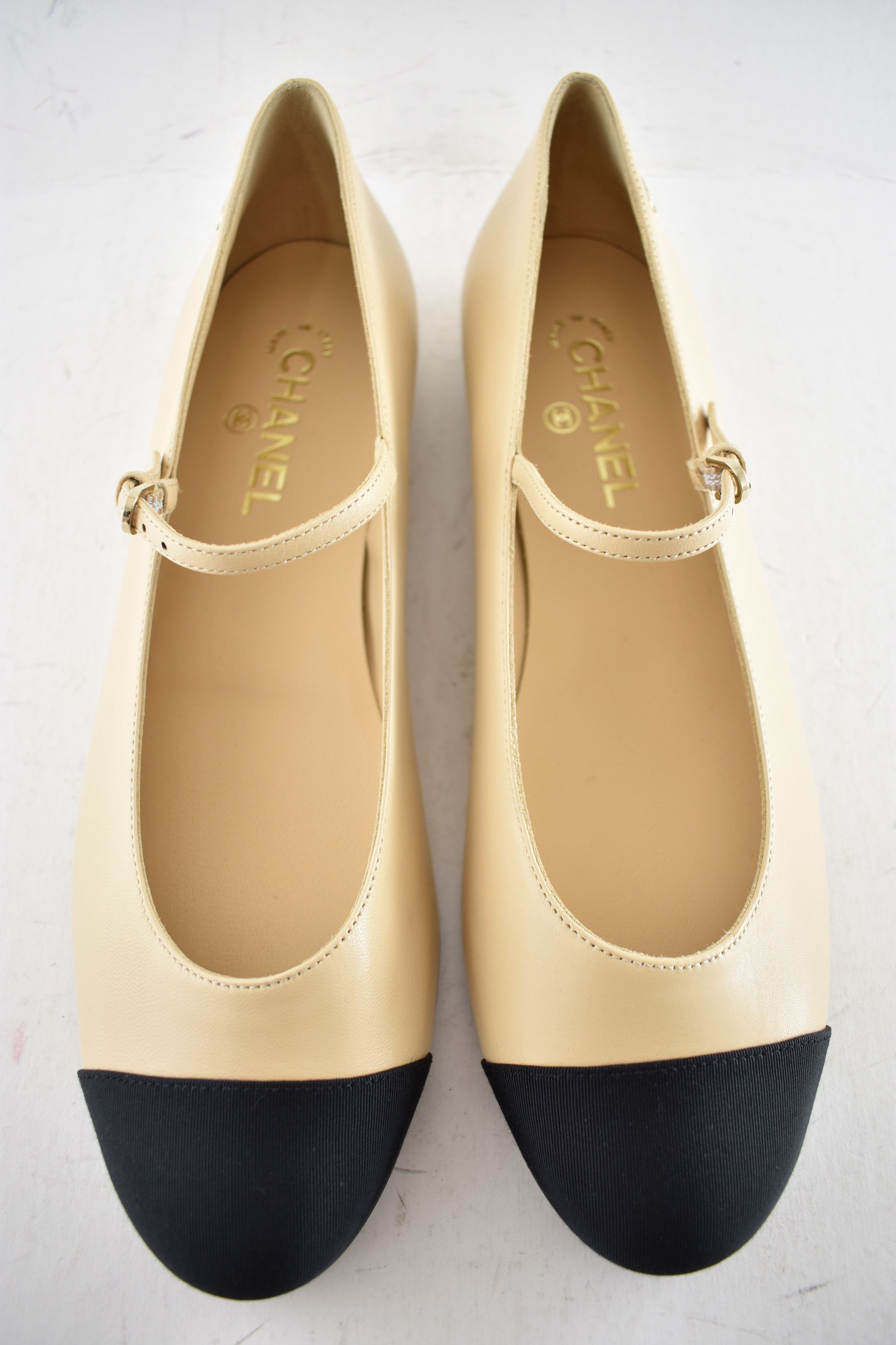 Chanel Chanel 24A CC Logo Mary Jane Ballerina Ballet Flat 42 Size US 12 / IT 42 - 11 Thumbnail