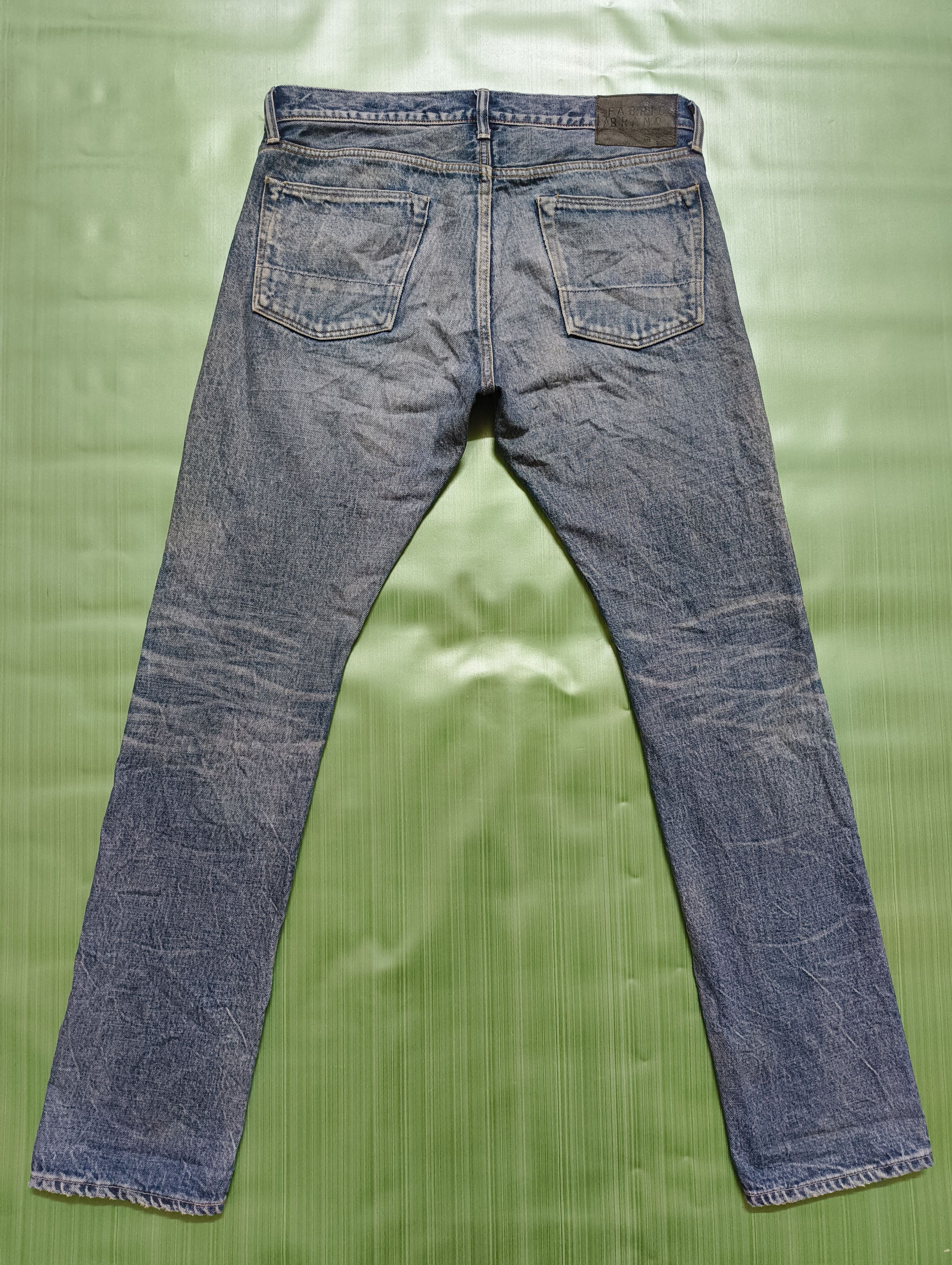 Fabric Brand & Co. FABRIC BRAND SELVEDGE DENIM DISTRESSED Size US 34 / EU 50 - 14 Thumbnail