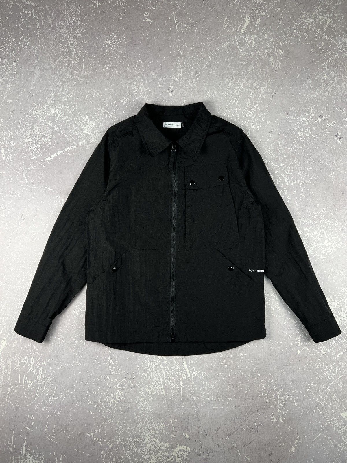 Pop Trading Company Pop Trading Company big Pocket Nylon Overshirt Jacket Tech Size US S / EU 44-46 / 1 - 4 Thumbnail