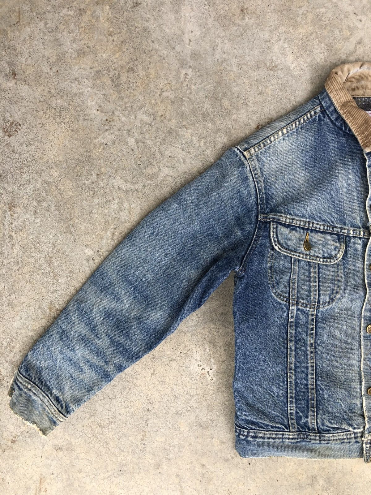 Lee Vintage 70s Lee Storm Rider Blanked Lined Denim Jacket Size US M / EU 48-50 / 2 - 3 Thumbnail