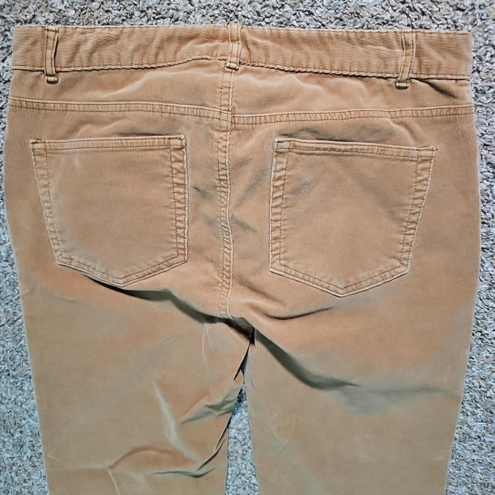 Chaps Chaps Denim Petite Corduroy Brown Pants 12P Size 34" / US 12 / IT 48 - 5 Thumbnail