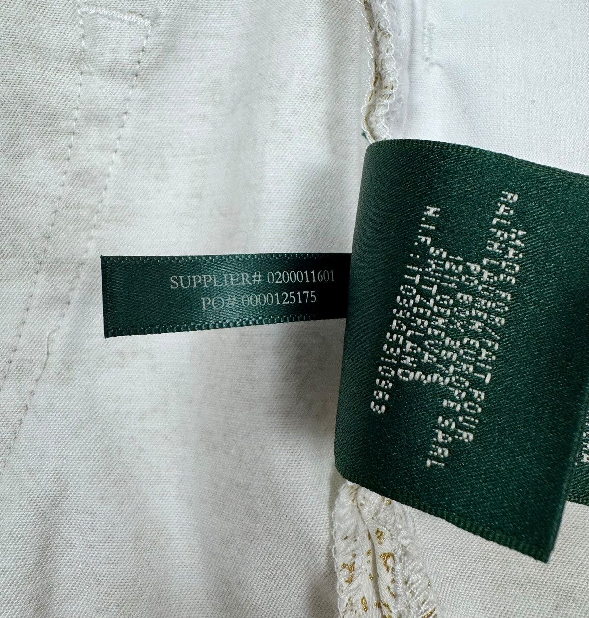 Lauren Ralph Lauren Lauren Ralph Lauren Chino Pants Gold Paisley Printed size 10 Size 32" / US 10 / IT 46 - 16 Thumbnail