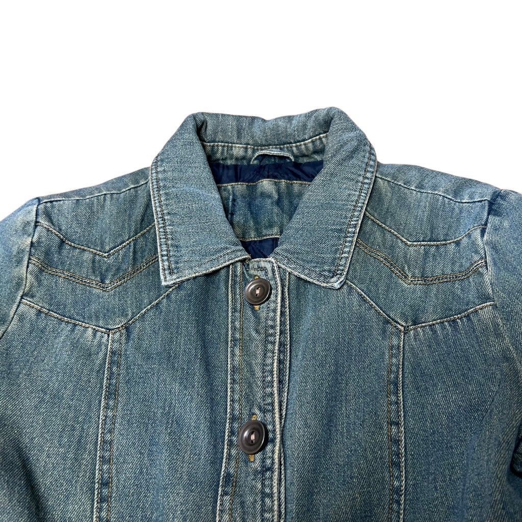 Vintage American Vintage Denim Insulated Chore Jacket Women’s Medium Size M / US 6-8 / IT 42-44 - 2 Thumbnail