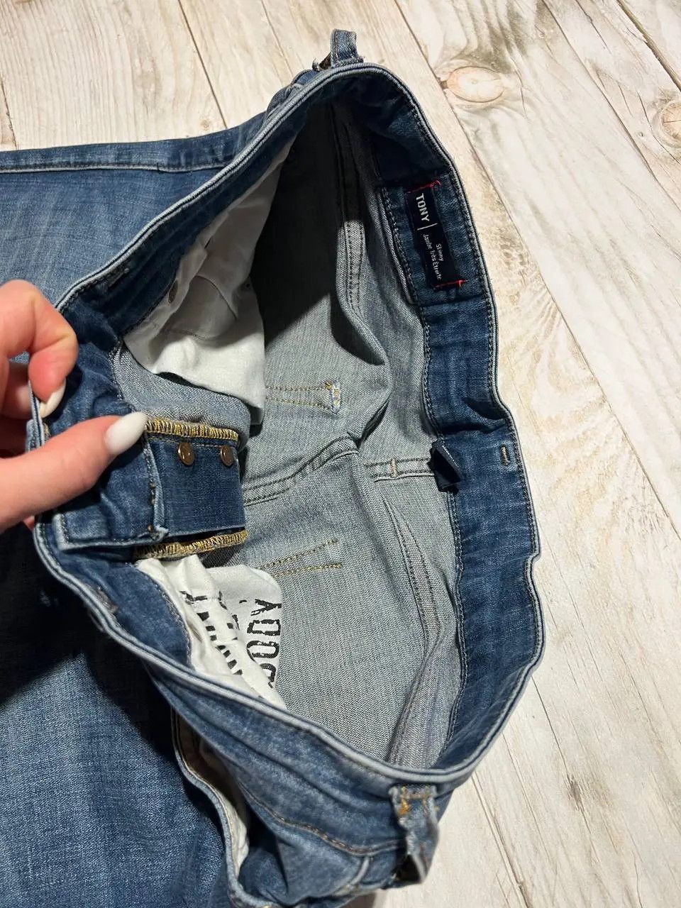 True Religion Vintage True Religion Tony Denim Jeans Skinny Y2K Size US 33 - 12 Thumbnail