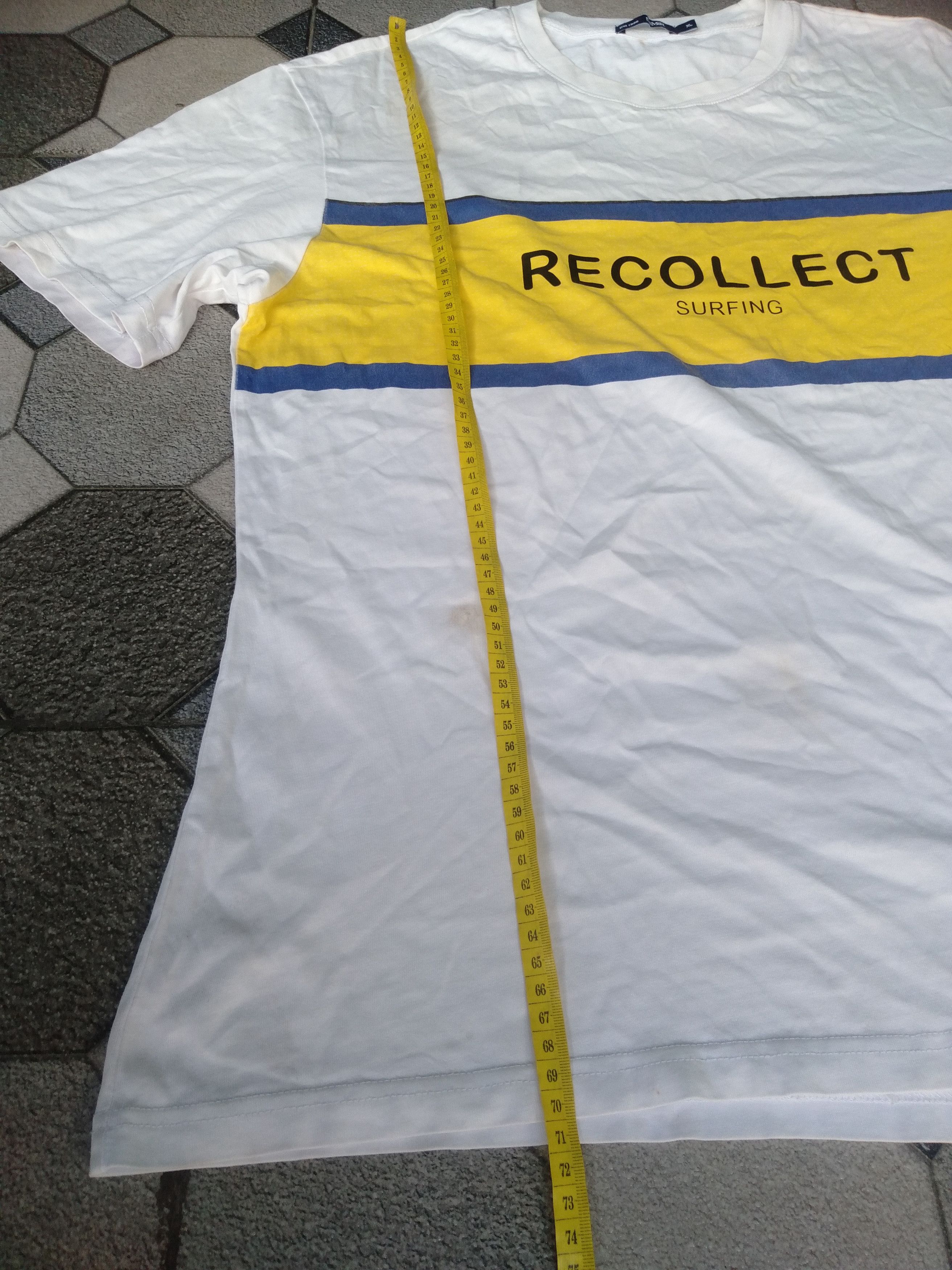 Japanese Brand Semir Recollect Surf Stripe Tee Size US L / EU 52-54 / 3 - 9 Thumbnail