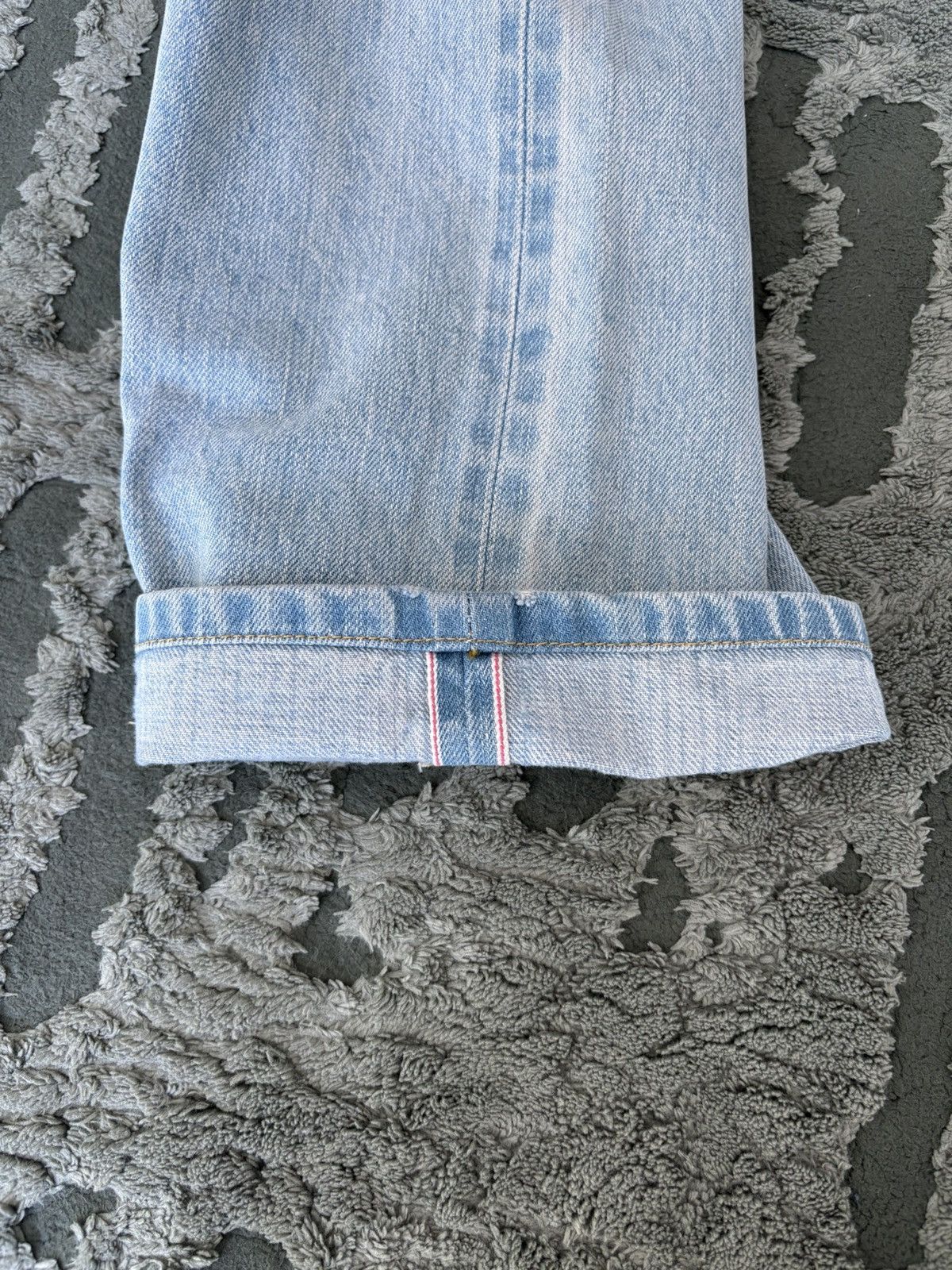 Noah Made In USA Light Blue Stonewash Selvedge Five Pocket Denim Size US 32 / EU 48 - 10 Thumbnail