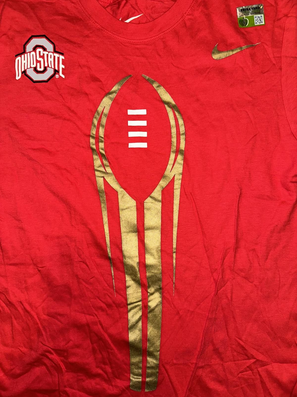 Nike Nike Men’s Scarlet Ohio State Buckeyes Sideline Icon T-Shirt Size US S / EU 44-46 / 1 - 4 Thumbnail