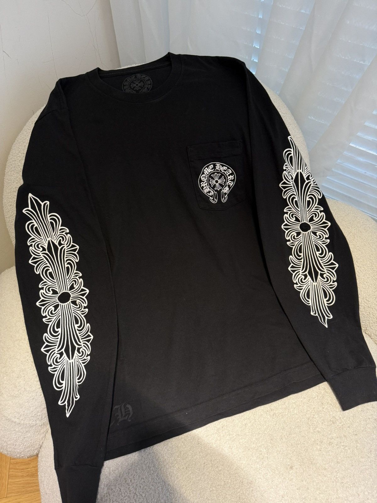 Chrome Hearts Chrome hearts L/s floral paris Size US M / EU 48-50 / 2 - 2 Thumbnail