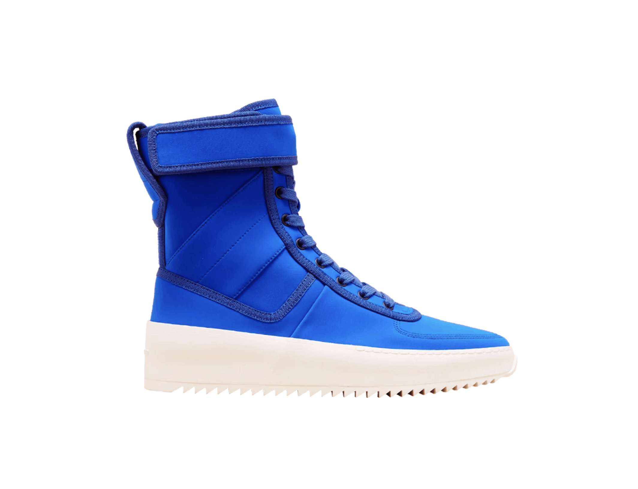 Fear of God $1195 FEAR OF GOD Royale Blue Nylon Military Sneaker High Size US 14 / EU 47 - 1 Thumbnail
