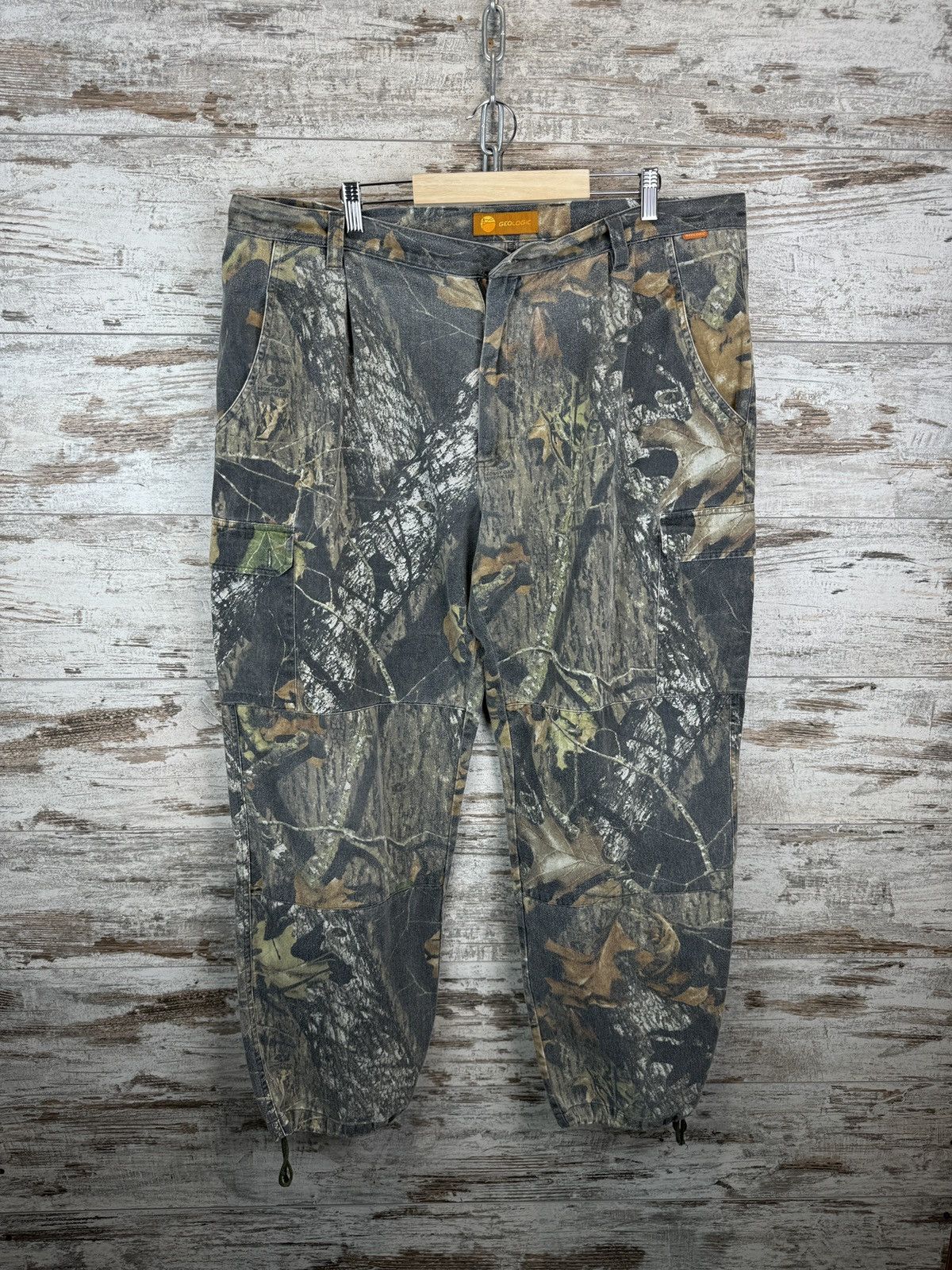 Realtree × Vintage Mens Vintage Realtree cargo baggy pants Carhartt style y2k Size US 36 / EU 52 - 3 Thumbnail