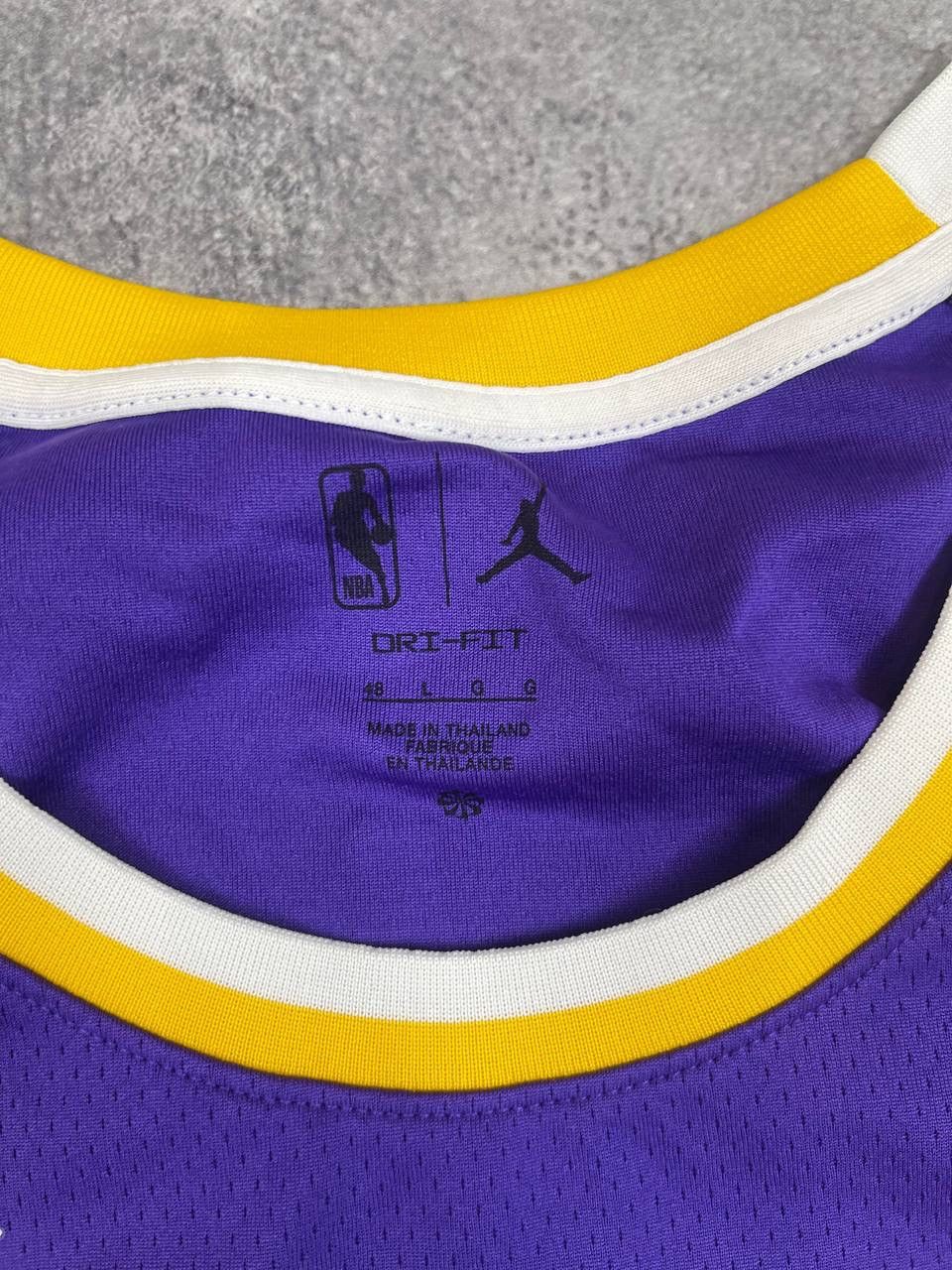 Other James #6 Jordan Los Angeles Lakers Men Basketball Jersey Size US L / EU 52-54 / 3 - 3 Thumbnail