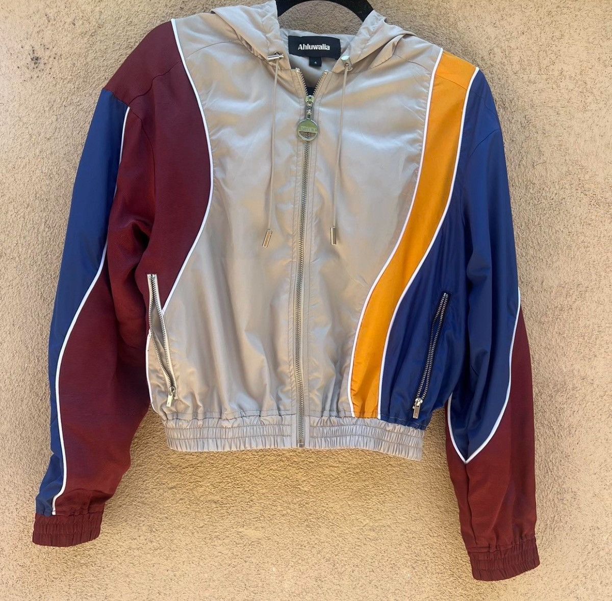Ahluwalia Ahluwalia Idi Track Top – Small – Colorblock Windbreaker Size S / US 4 / IT 40 - 2 Thumbnail