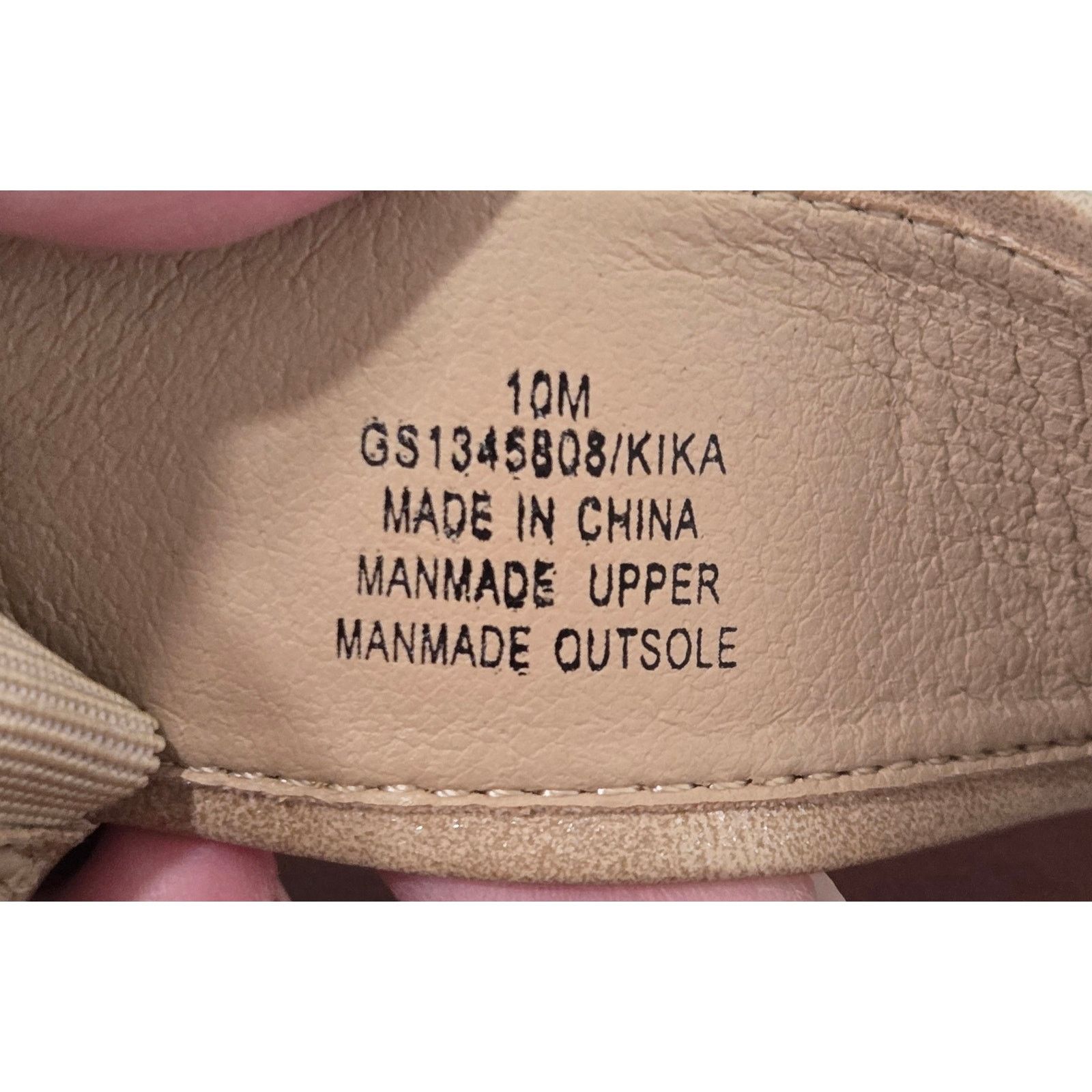 Other Mia Kika Dusty Gold Woman Sandal 2.3 Espadrille Heel Size 10 Size US 10 / IT 40 - 5 Thumbnail