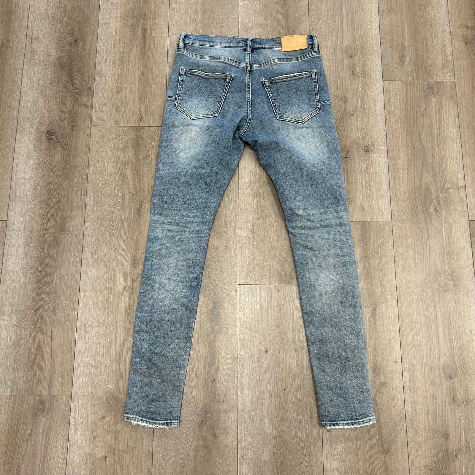 Purple Purple Brand Slim Fit Skinny Jeans Pants size 28 Light wash Size US 28 / EU 44 - 9 Thumbnail