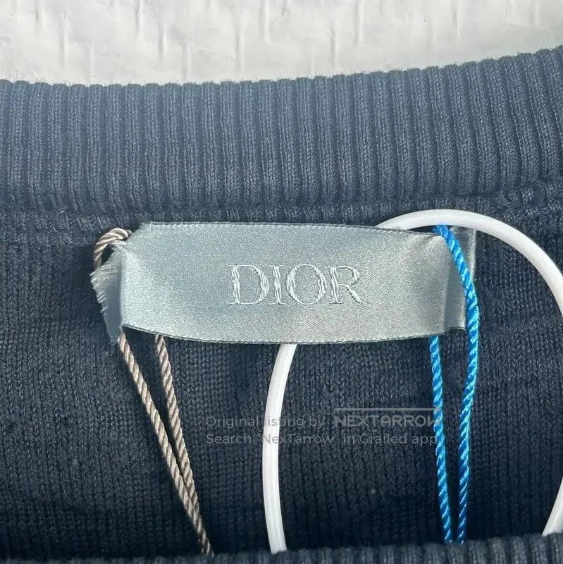 Dior Dior Black Linen Blend T-Shirt for Men . Size US M / EU 48-50 / 2 - 3 Thumbnail