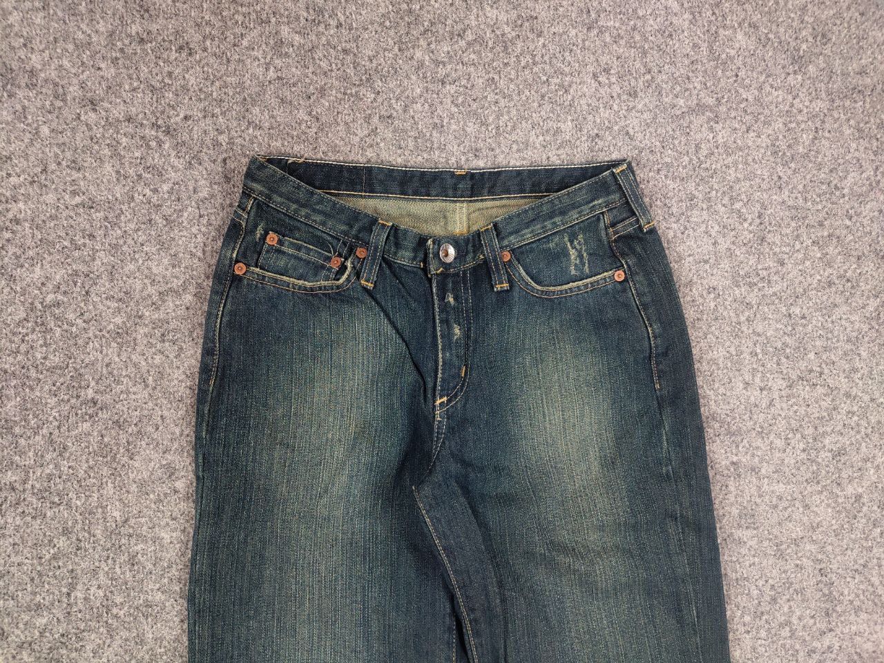 G-Star Vintage G Star Raw Y2K l.g.b. style flared low denim Jeans Size 28" / US 6 / IT 42 - 6 Thumbnail