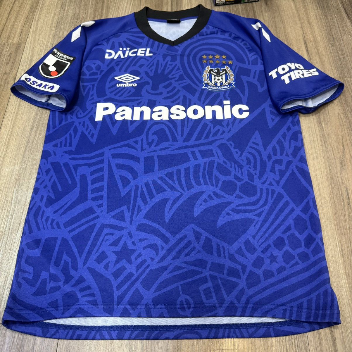 Japanese Brand × Umbro Osaka Gamba 2021 special edition jersey #19 Size US M / EU 48-50 / 2 - 1 Thumbnail
