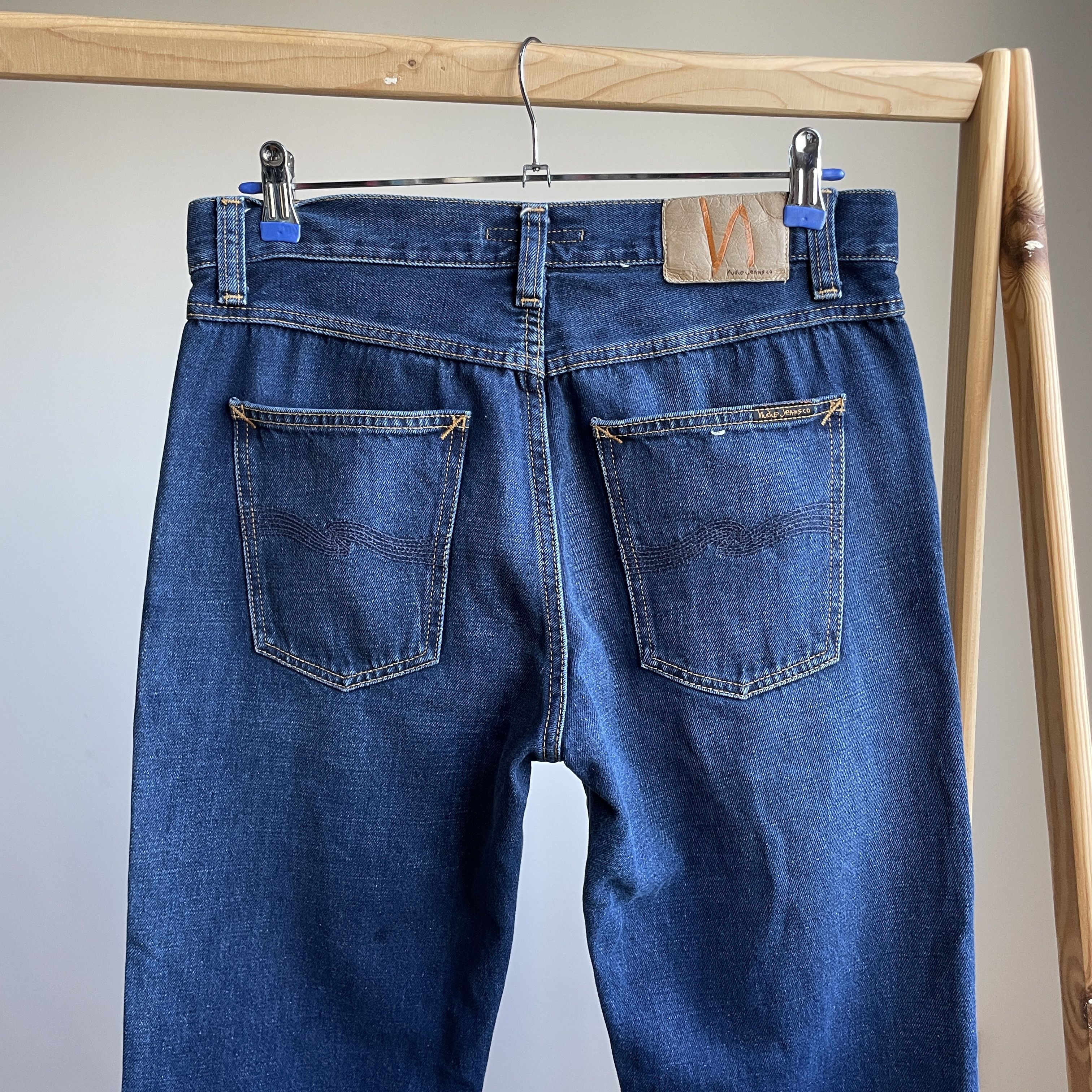 Nudie Jeans Nudie Jeans Gritty Jackson Mutual Worn Denim Size 30x25 Size US 30 / EU 46 - 4 Thumbnail