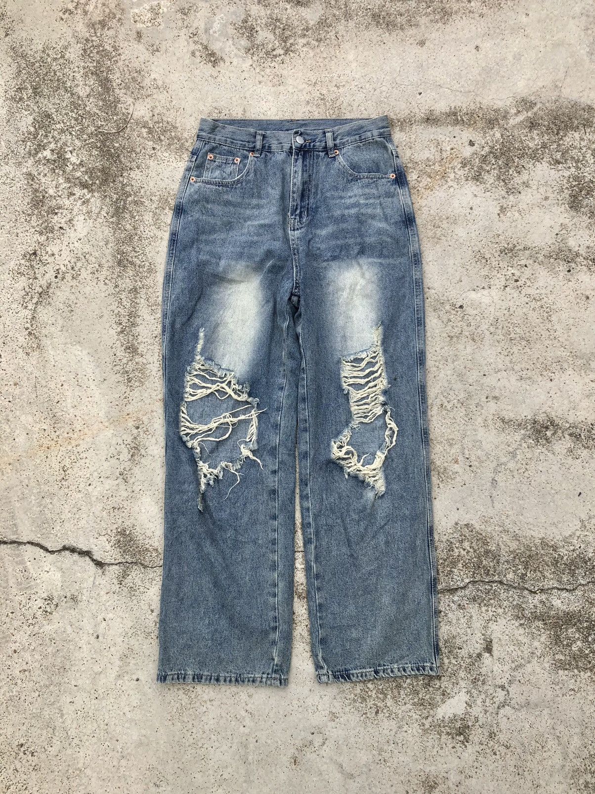 Other BAGGY DISTRESSED DENIM Size US 28 / EU 44 - 1 Thumbnail