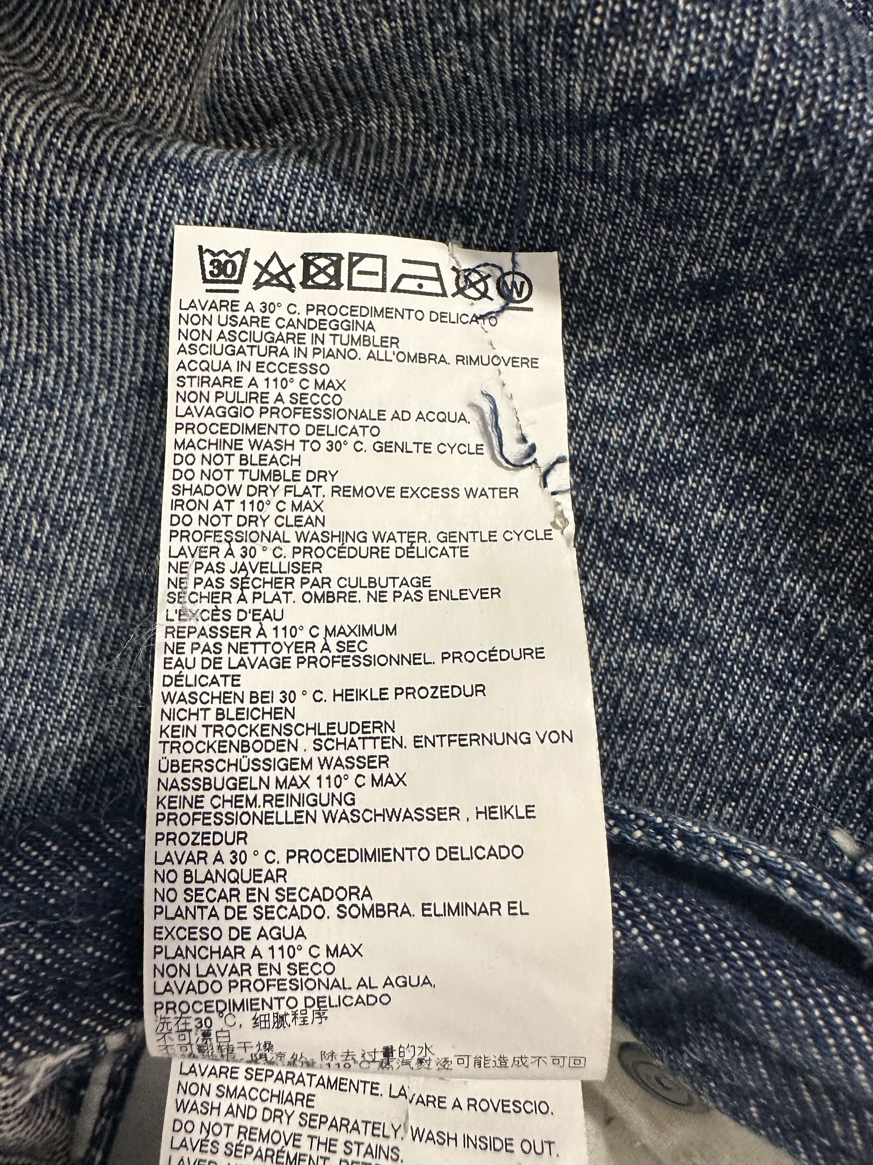 Maison Margiela MM6 Maison Margiela Archive Raw Hem Carpenter Jeans 6 Size 28" / US 6 / IT 42 - 9 Thumbnail