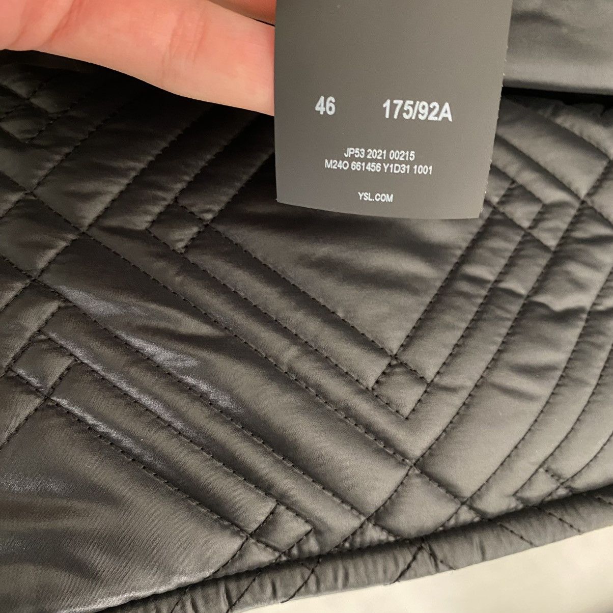Saint Laurent Paris Saint Laurent Quilted Coat in Medium Size US M / EU 48-50 / 2 - 7 Thumbnail