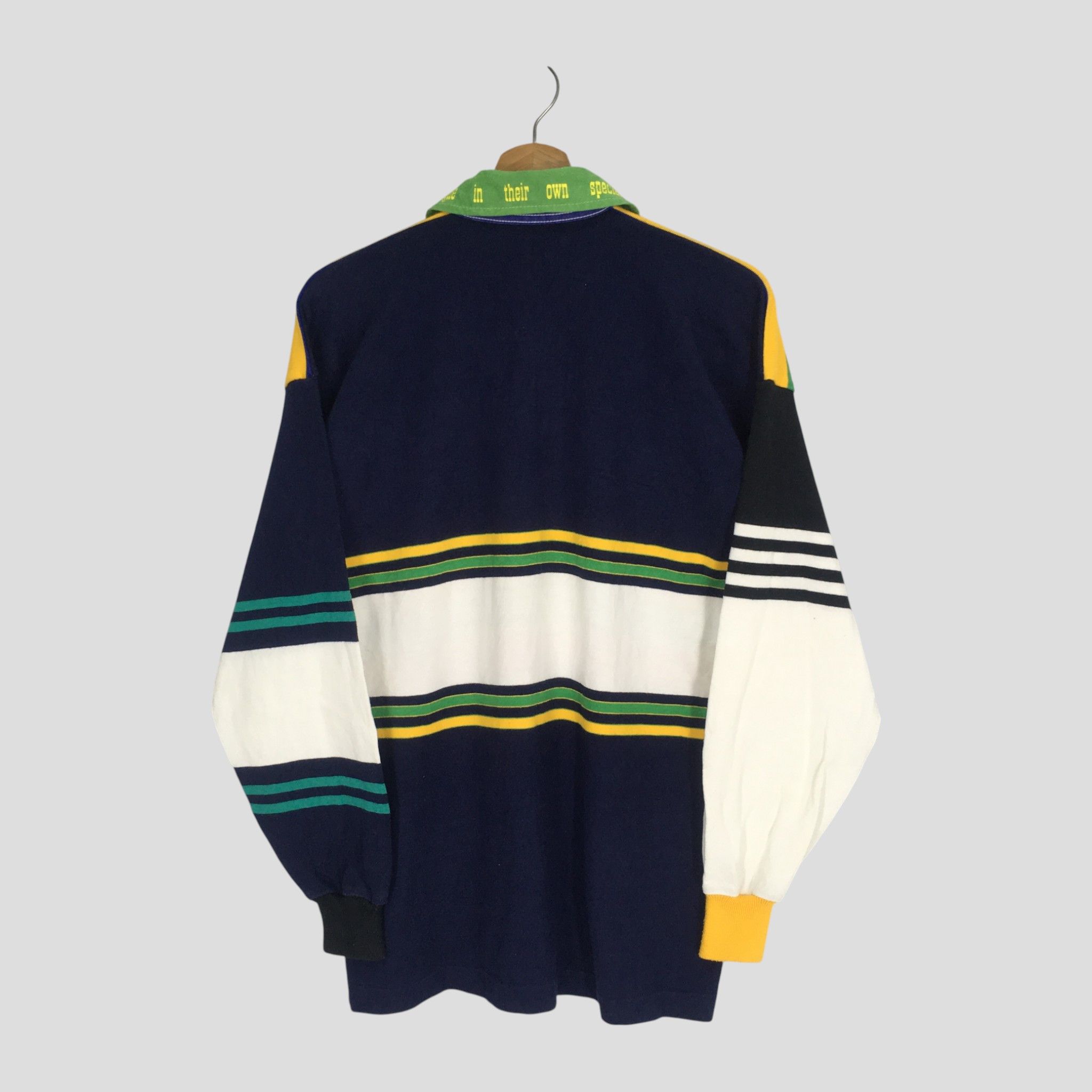 Canterbury of New Zealand Vintage Canterbury Of New Zealand Striped Polo Rugby Size US M / EU 48-50 / 2 - 2 Thumbnail