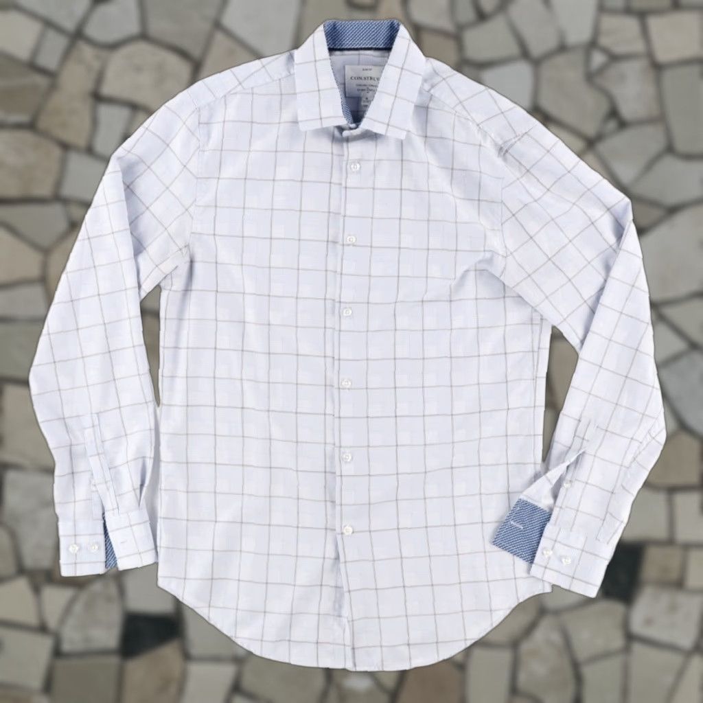 Vintage Con.Struct Cooling Comfort High Stretch Button Up Shirt White Men's M Size US M / EU 48-50 / 2 - 1 Thumbnail