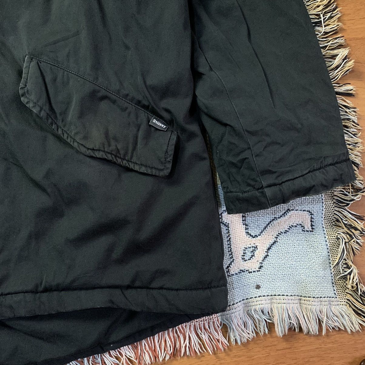 Stussy Stussy quilted lined thermolite fur hood parka jacket Size US L / EU 52-54 / 3 - 8 Thumbnail