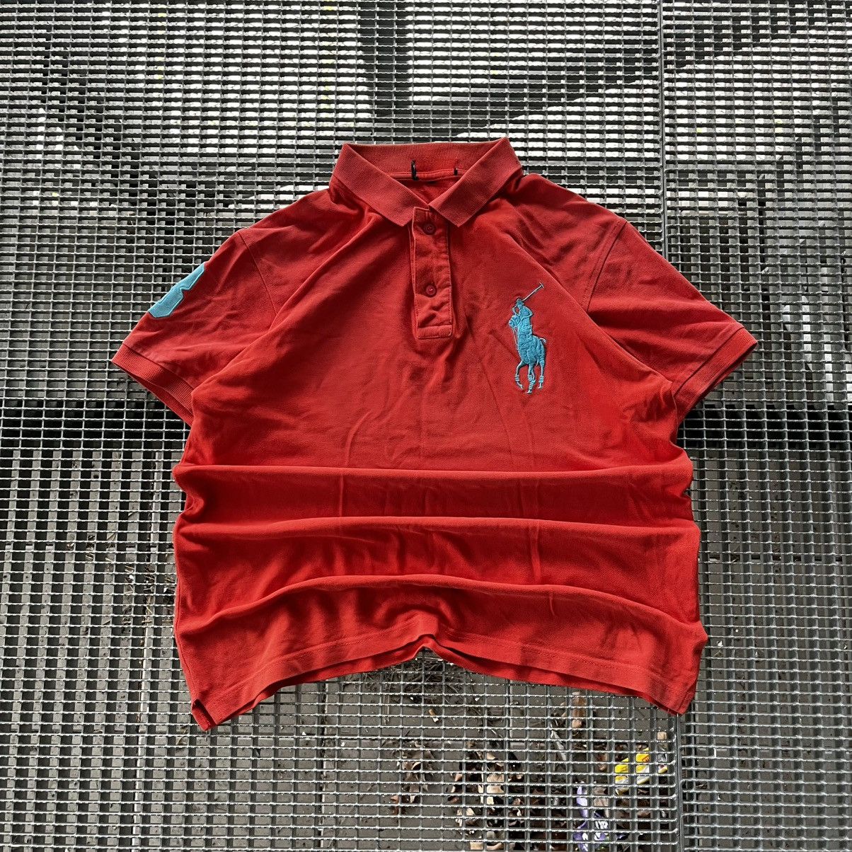 Polo Ralph Lauren Vintage Polo Ralph Lauren Big pony Rugby Shirt Chief Keef Size US XL / EU 56 / 4 - 1 Thumbnail