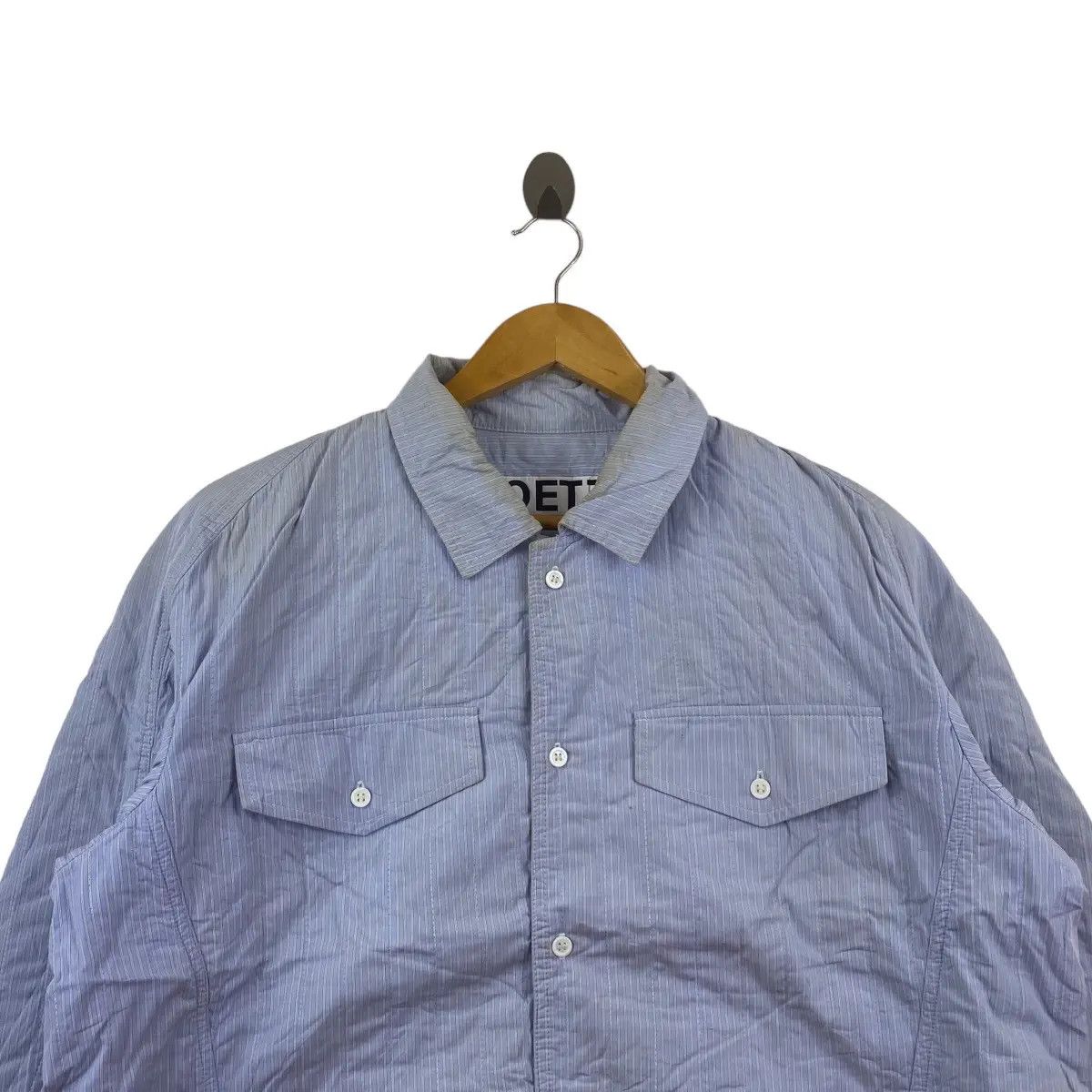 Vintage Vintage GOETZE XYZ Made In Poland Puffer Button Up Jacket Size US L / EU 52-54 / 3 - 2 Thumbnail
