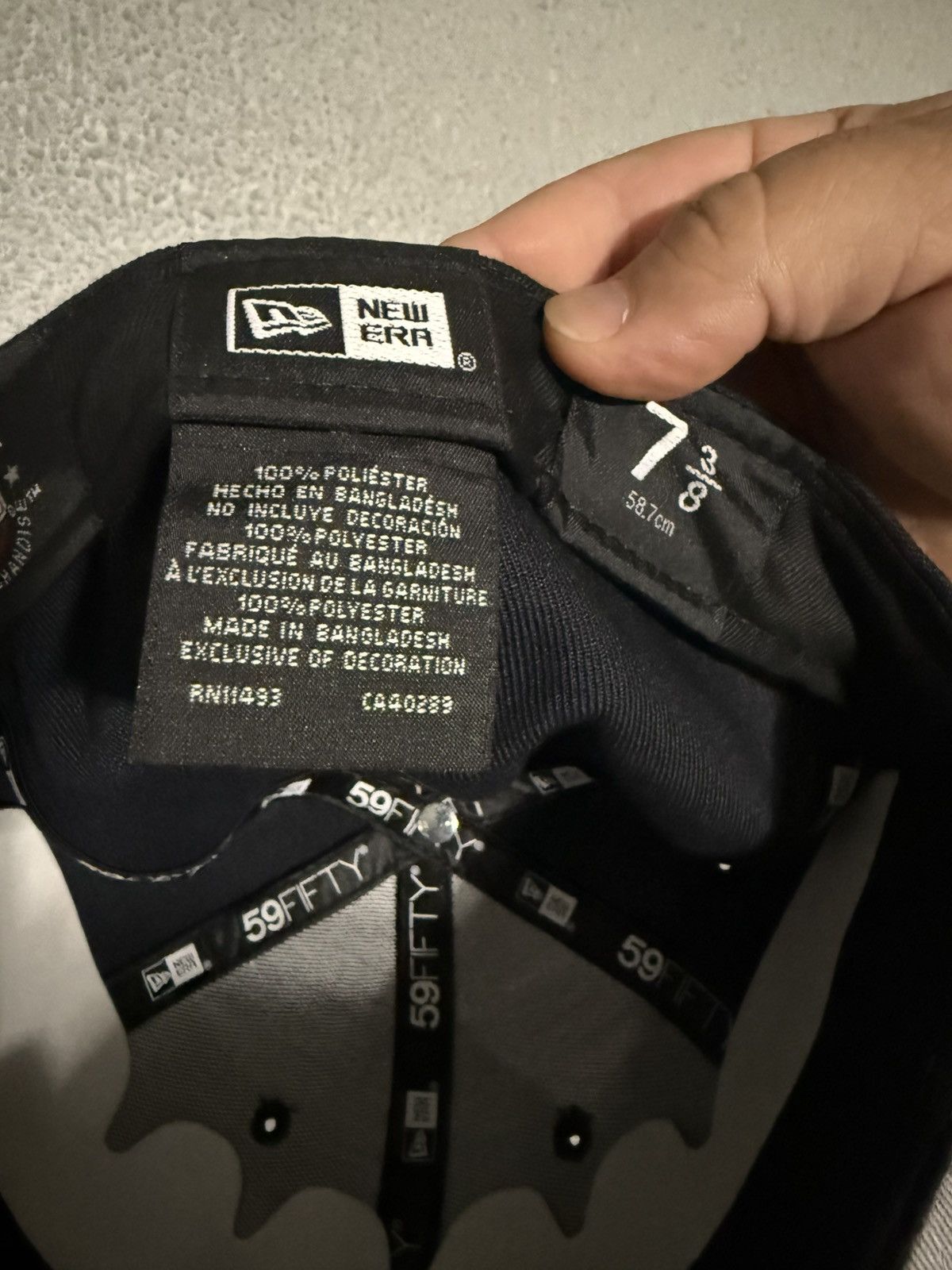 New Era Bearded Goose LA “Six Straight” 7 3/8 Size 38 - 5 Thumbnail
